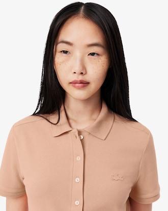 L.12.D Slim Fit Stretch Piqué Polo Shirt Product Image