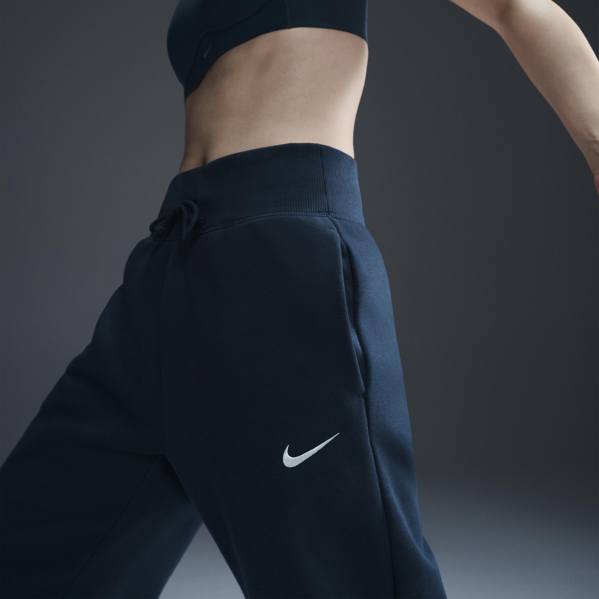 Nike Sportswear Phoenix Fleece Women's High-Waisted Wide-Leg Sweatpants Product Image