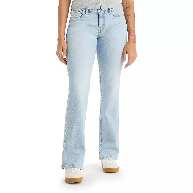 Levis Womens Super Low-Rise Bootcut Jeans - The Last Straw 29 Product Image