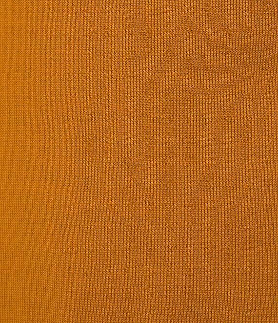 Murano Solid Performance Textured Long Sleeve Turtleneck Sweater Product Image