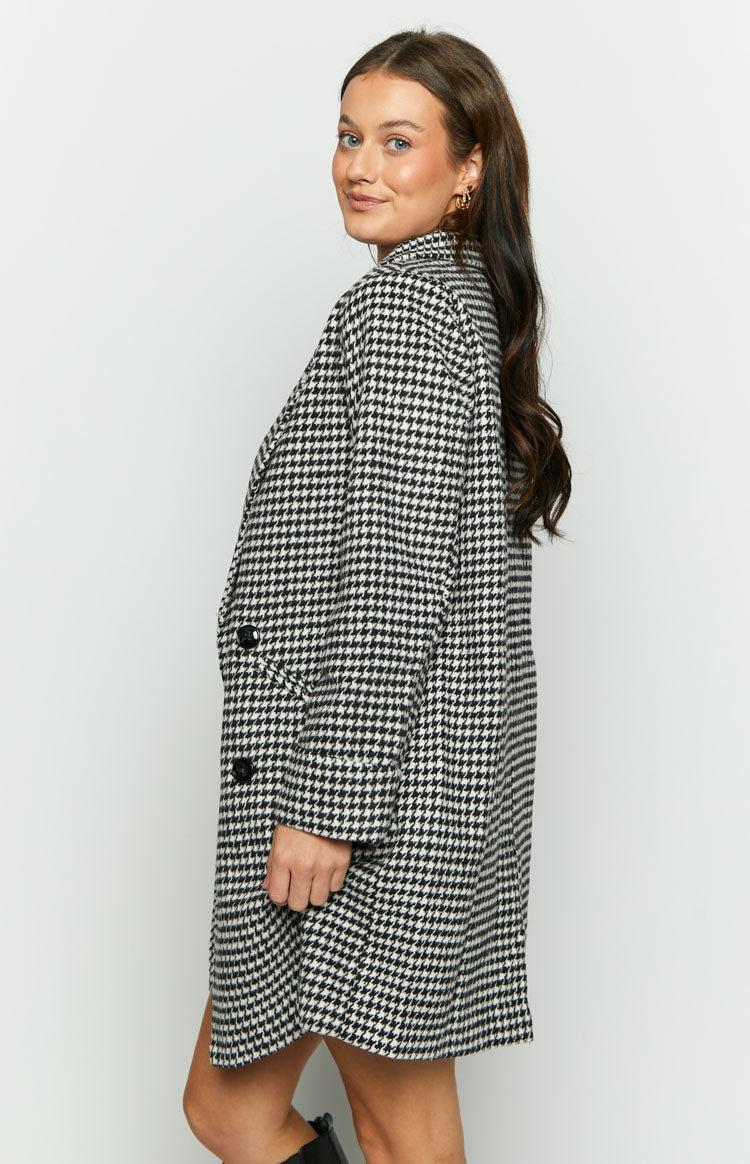 Shila Black and White Check Jacket Product Image