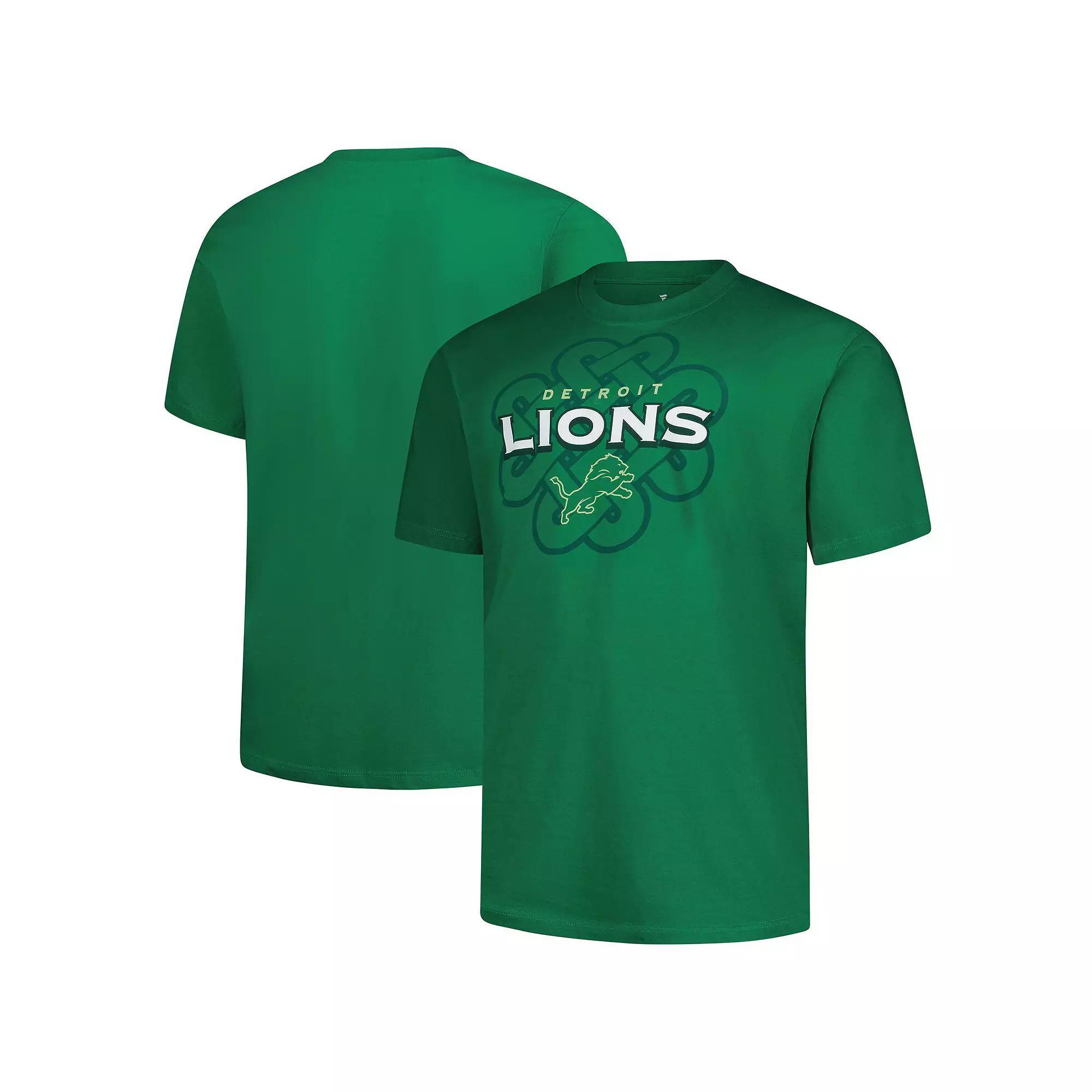 Men's Fanatics Kelly Green Detroit Lions Big & Tall Celtic T-Shirt,  Product Image