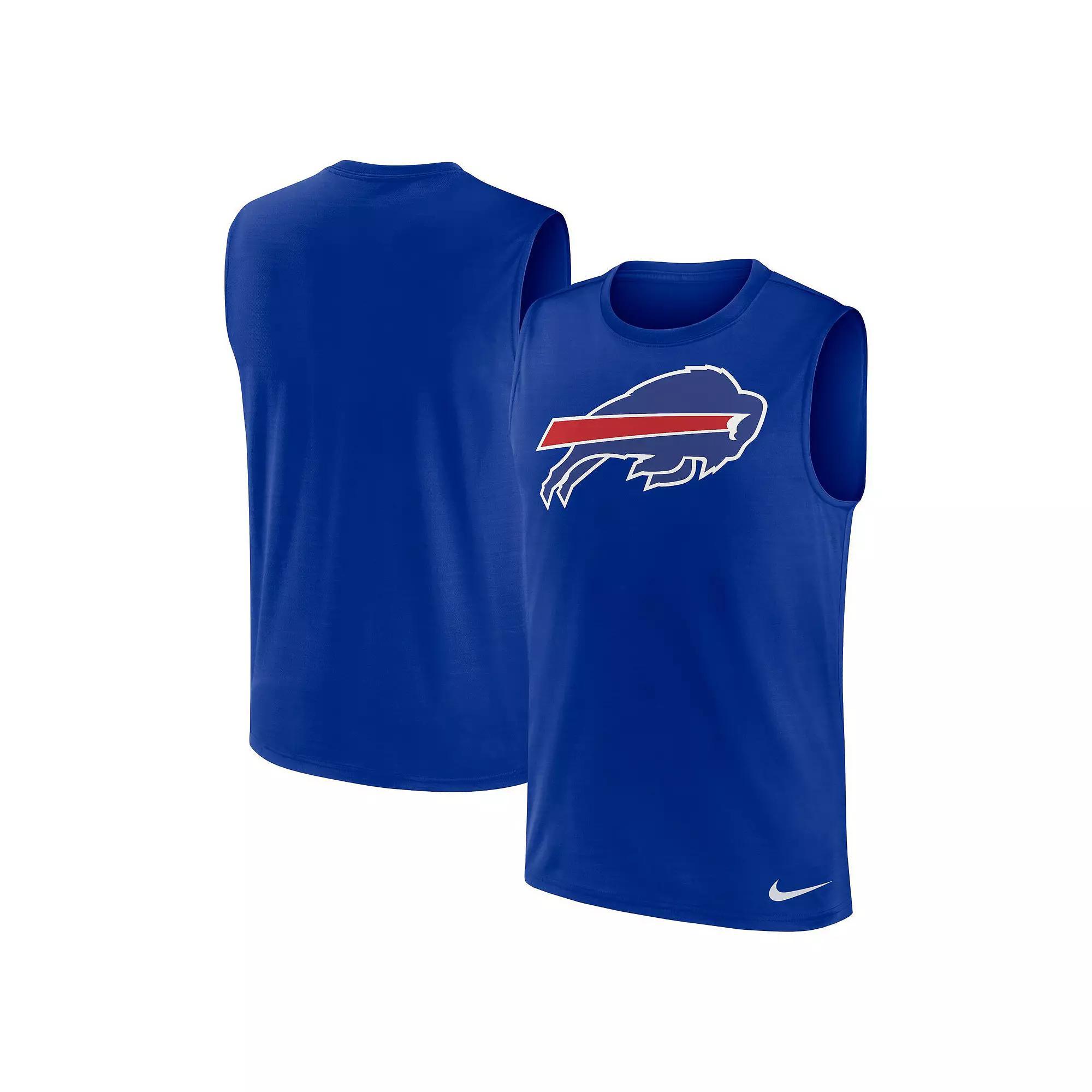 Men's Nike Royal Buffalo Bills Blitz Legend Muscle Perform Tank Top, Size: 2XL, Blue Product Image