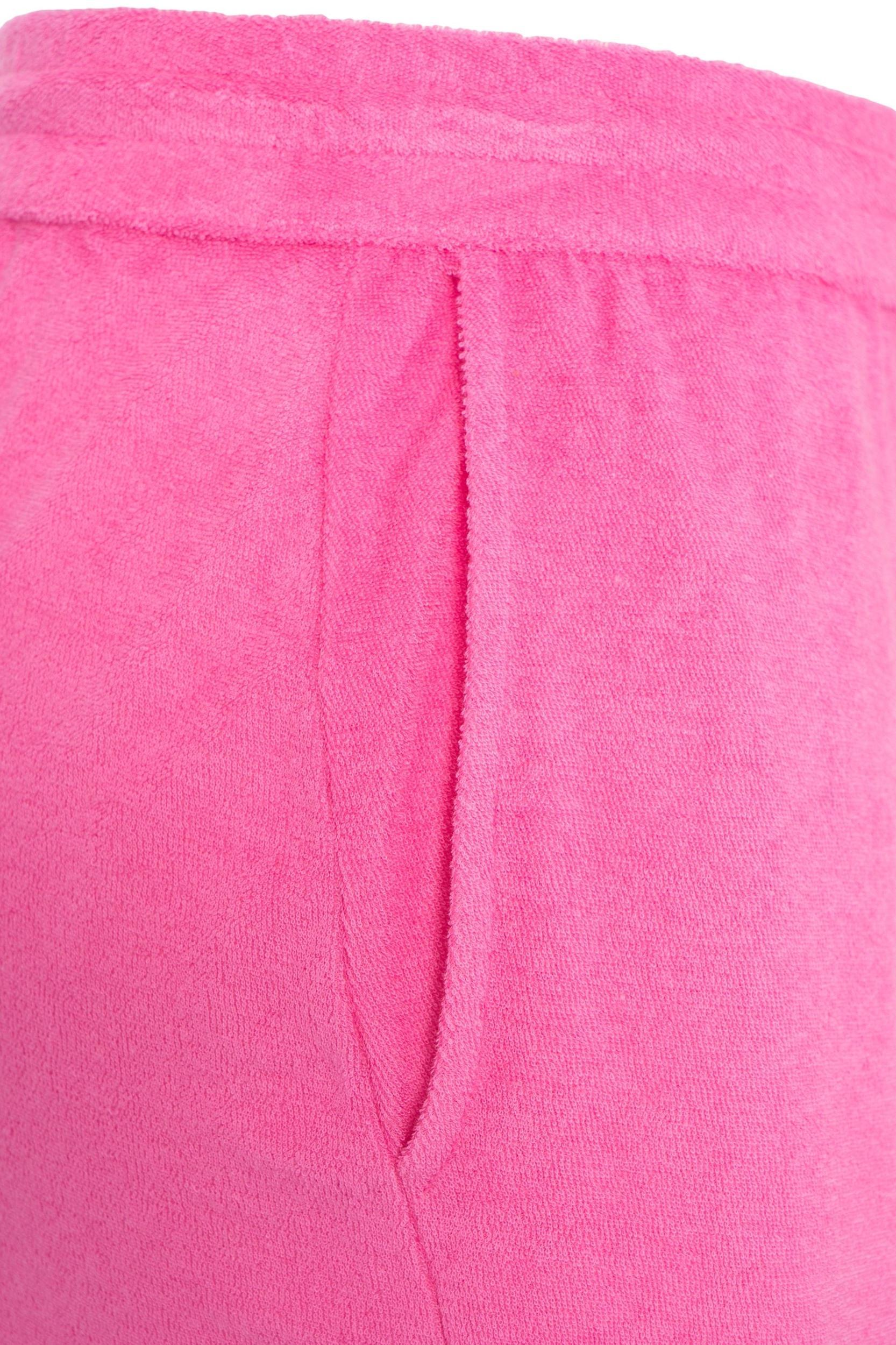 Wide leg joggers in terry cloth Product Image