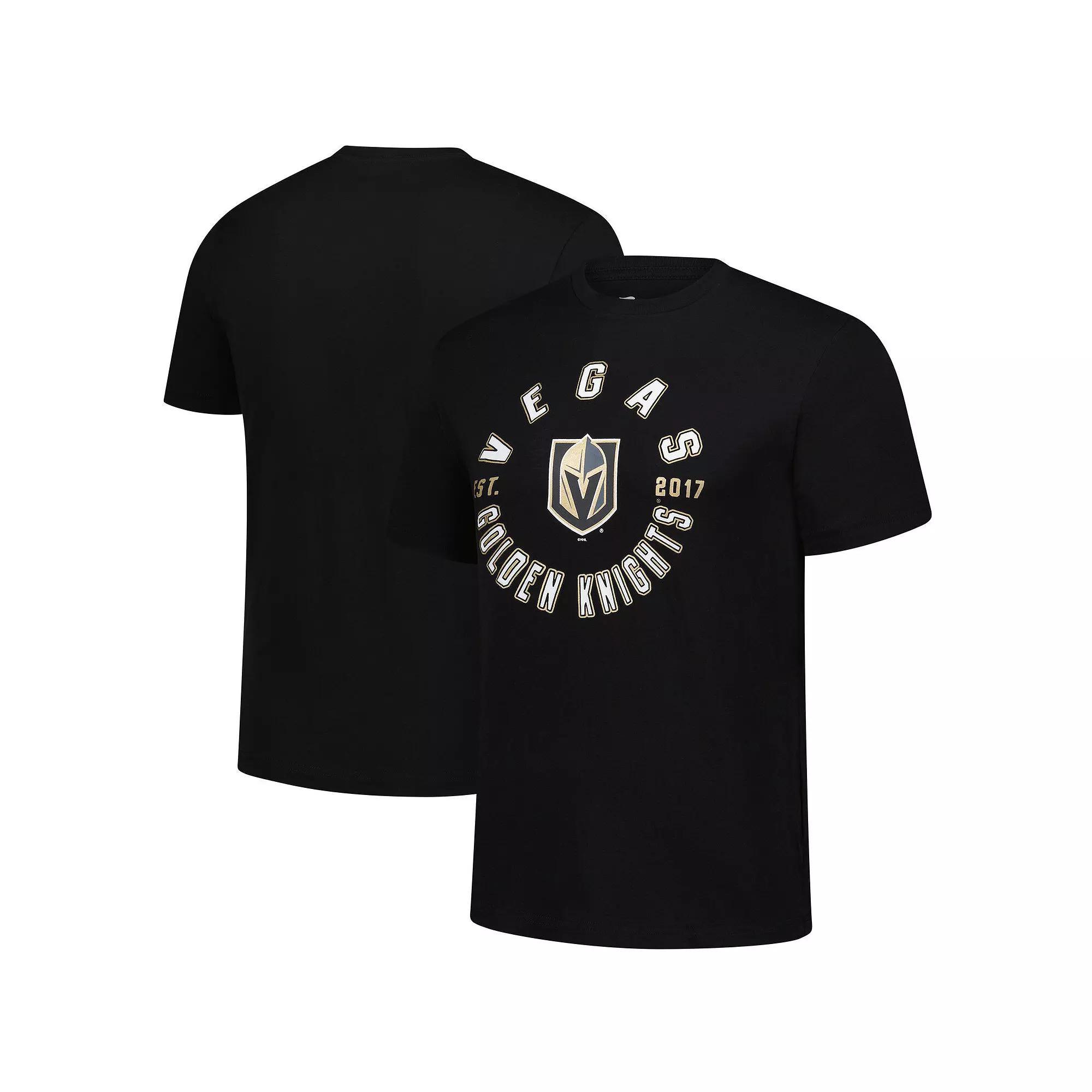 Men's Fanatics  Black Vegas Golden Knights Serve T-Shirt, Size: XL, Lvk Black Product Image