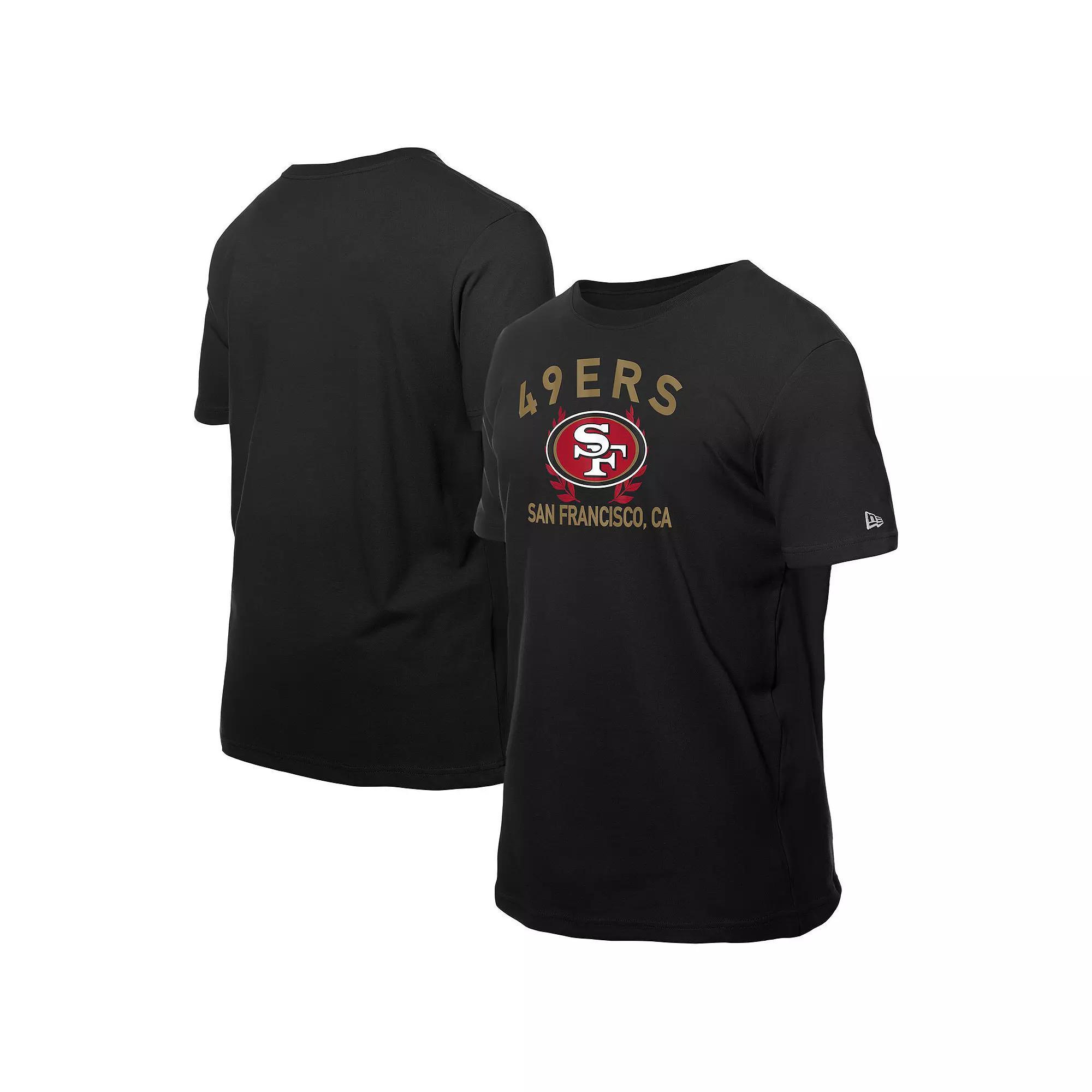 Men's New Era Black San Francisco 49ers 2025 NFL Draft T-Shirt, Size: Medium Product Image