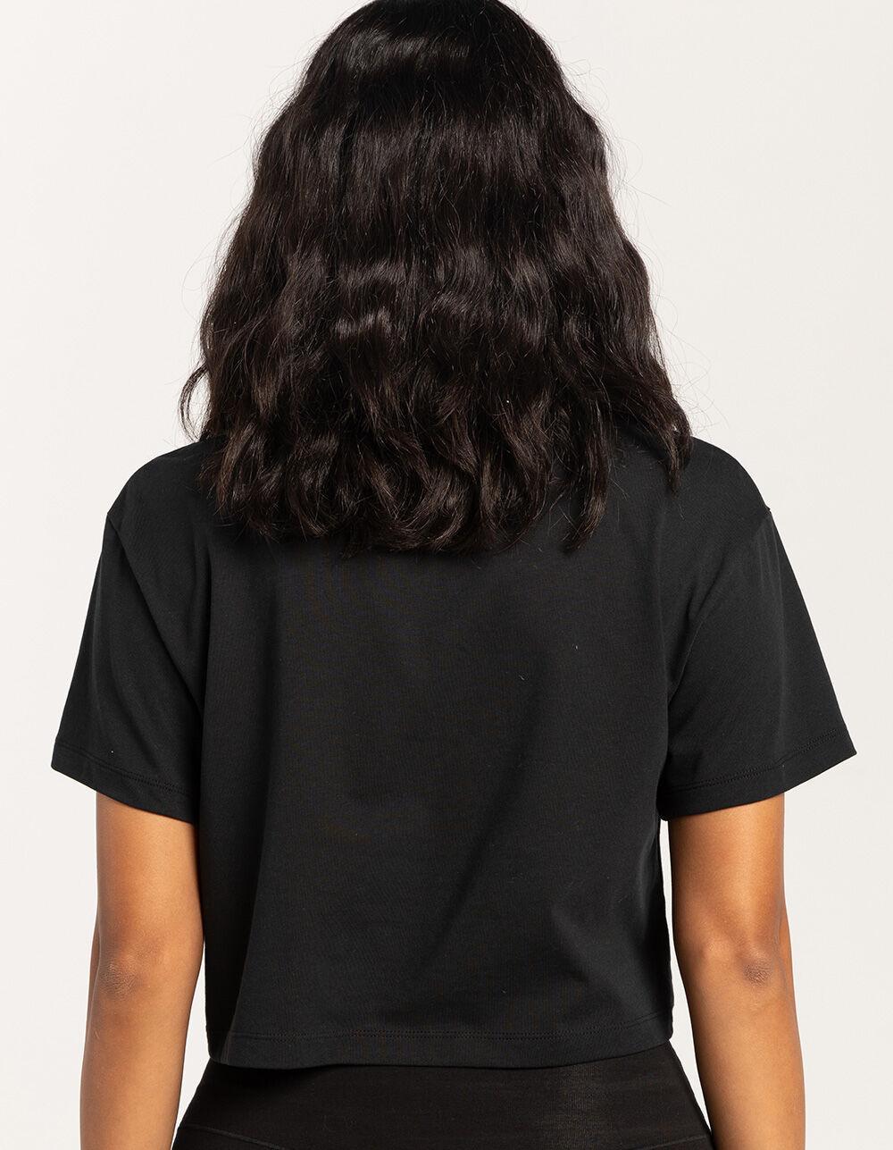 CONVERSE Woodmark Womens Crop Tee Product Image