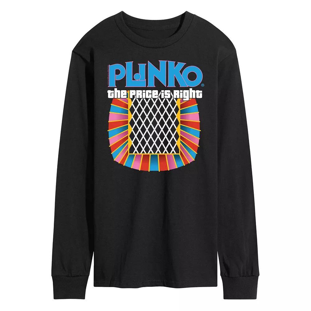 Men's The Price Is Right Plinko Long Sleeve, Size: Medium, Black Product Image