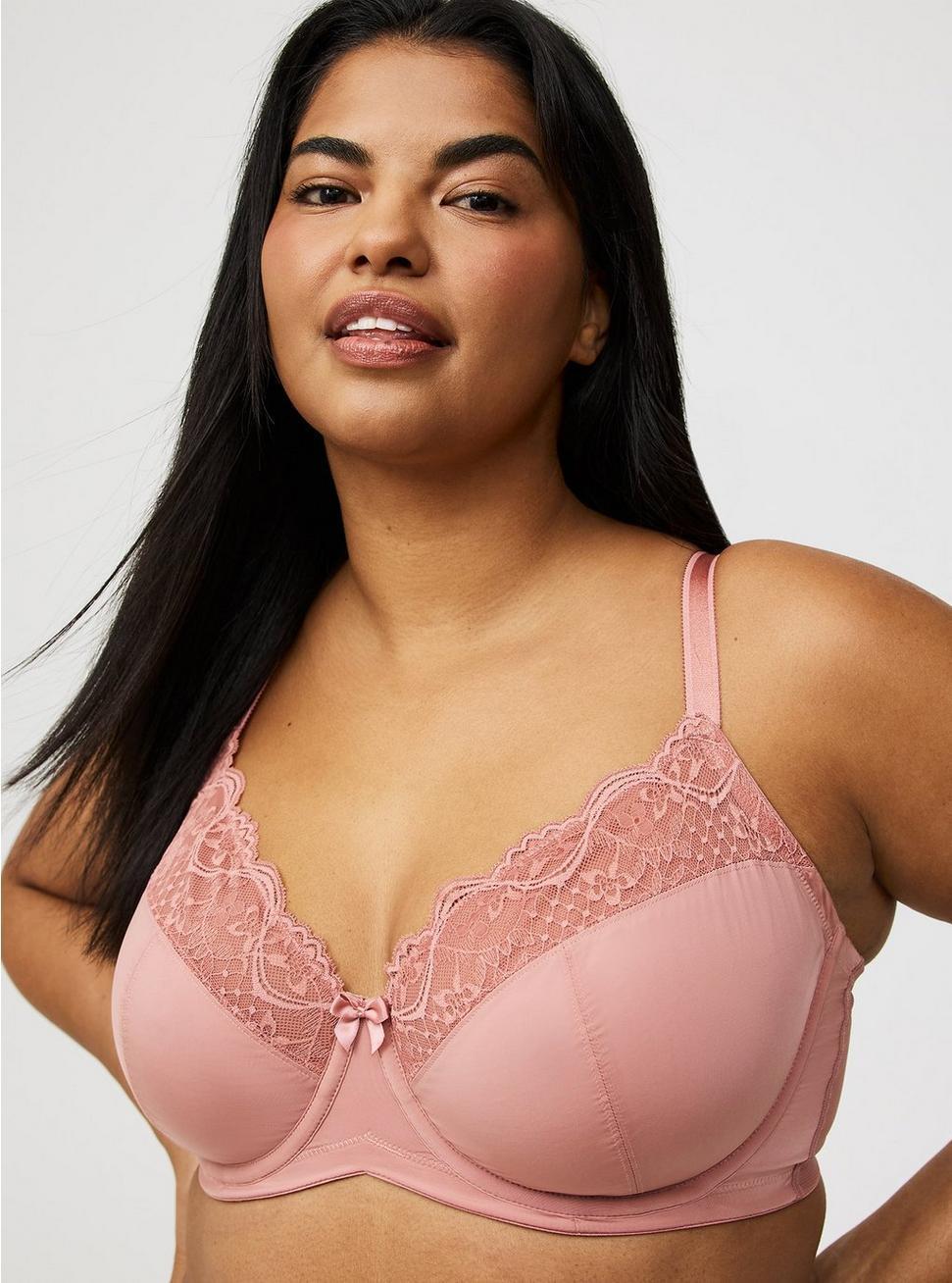 Full-Coverage Unlined Bra Product Image