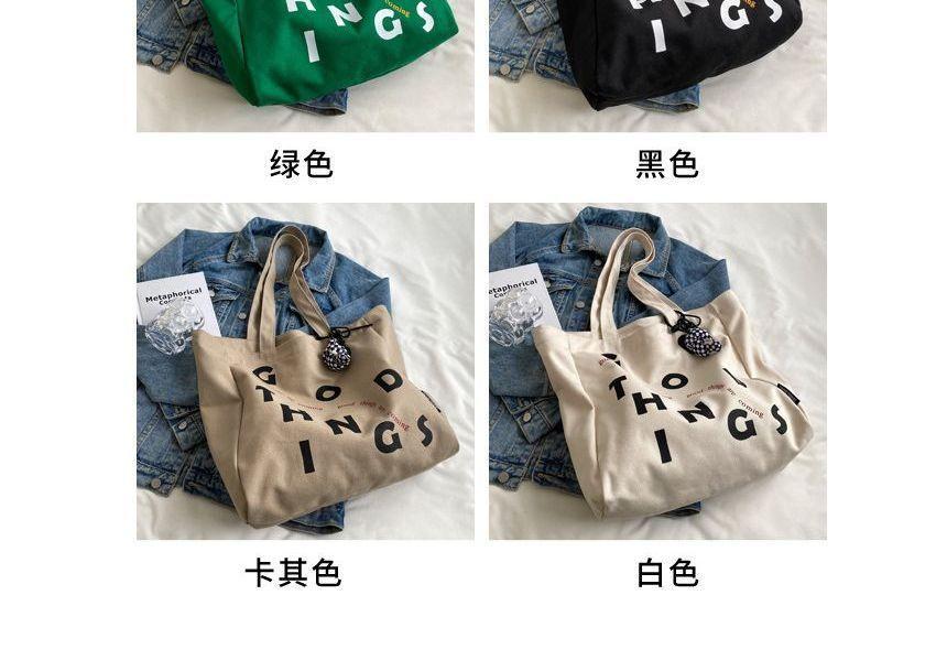 Lettering Tote Bag Product Image