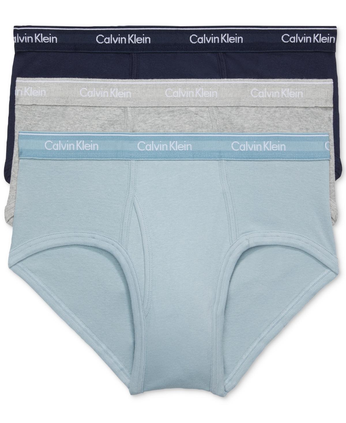 Men's Calvin Klein 3-Pack Cotton Classic Briefs, Size: Small, Black Product Image