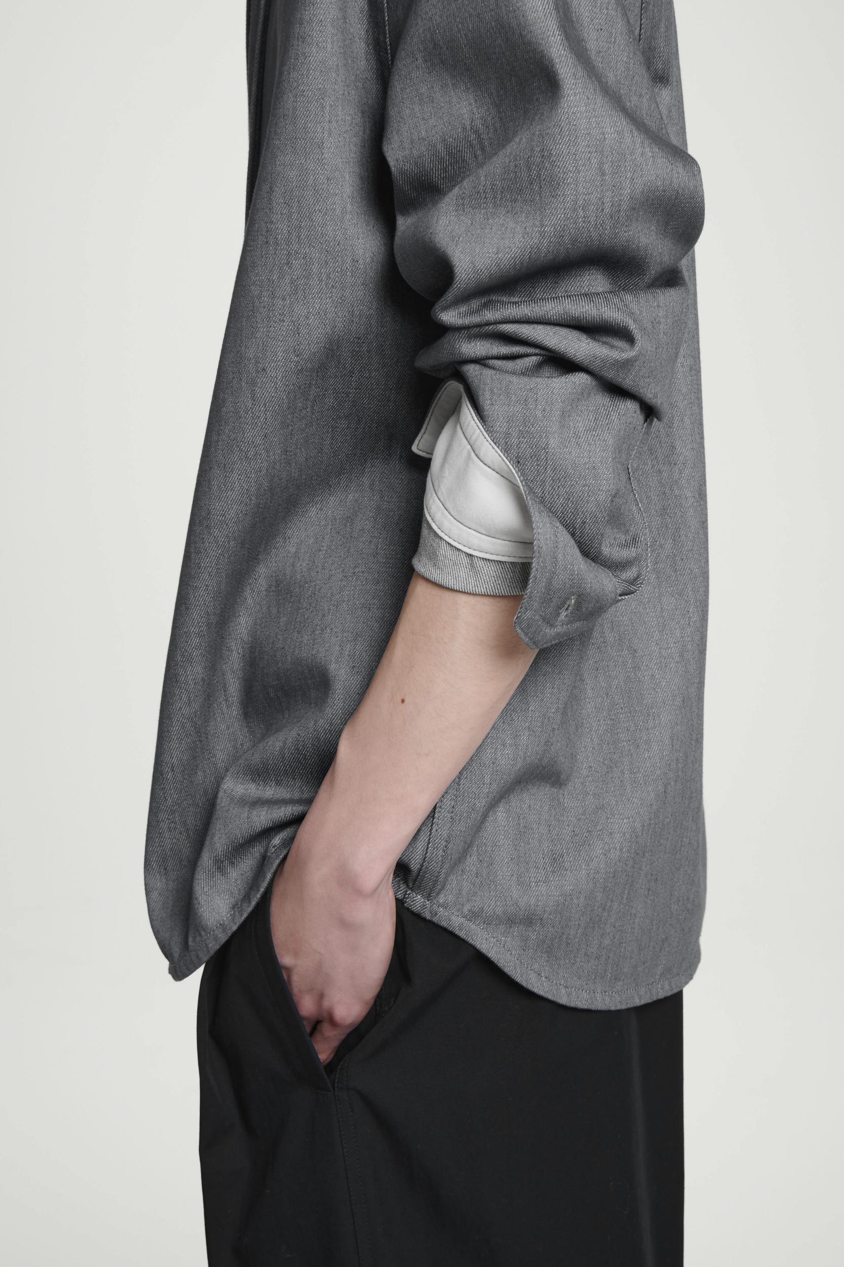 RELAXED DENIM OVERSHIRT Product Image