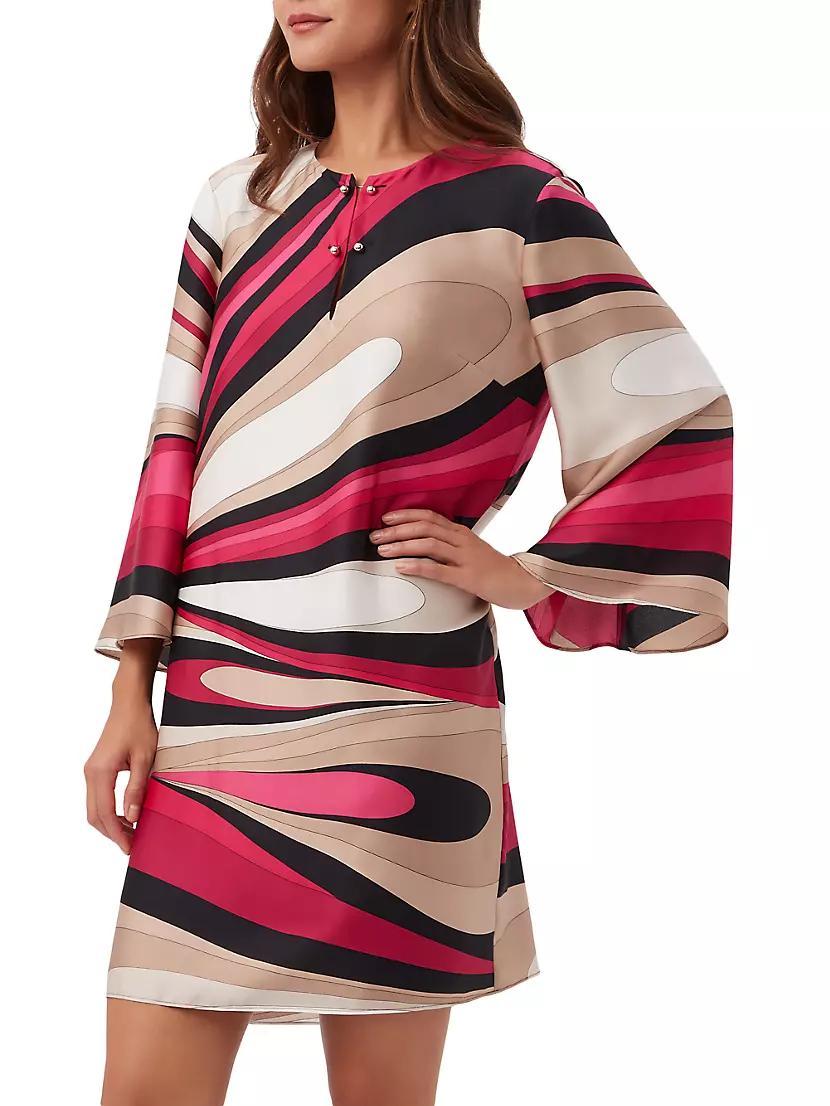 Womens Nallia Wynwood Waves Shift Dress Product Image