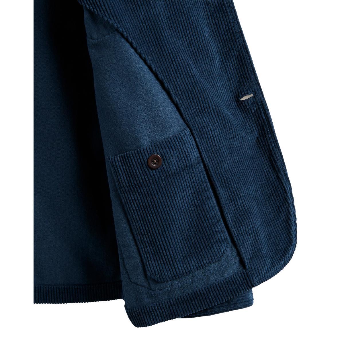 Labura Jacket Navy Corduroy Product Image