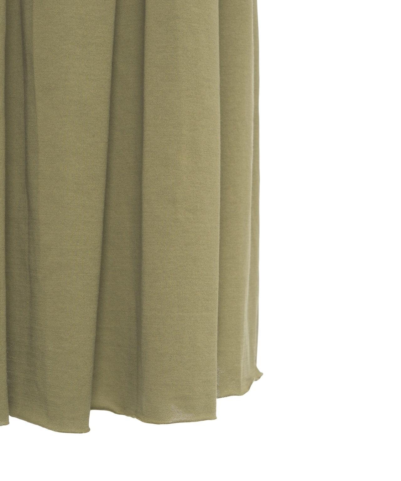Pleated maxi skirt Product Image