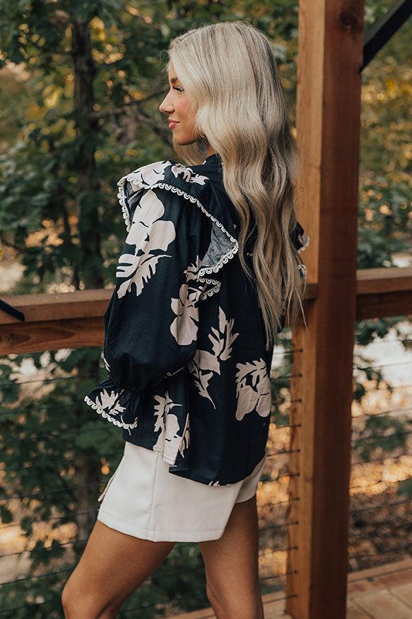 Tea Garden Dreaming Shift Top Product Image