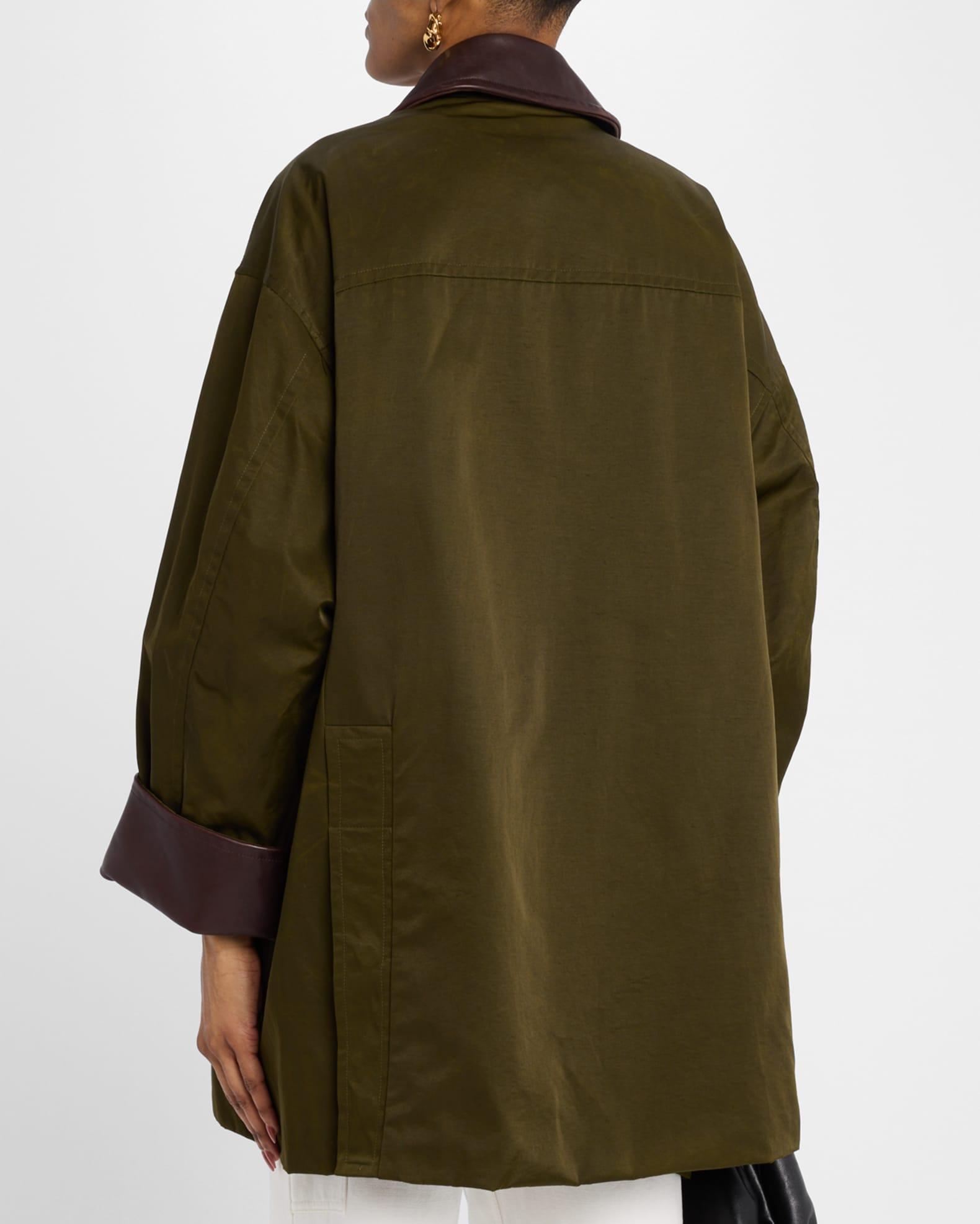 Theo Oversized Barn Jacket Product Image