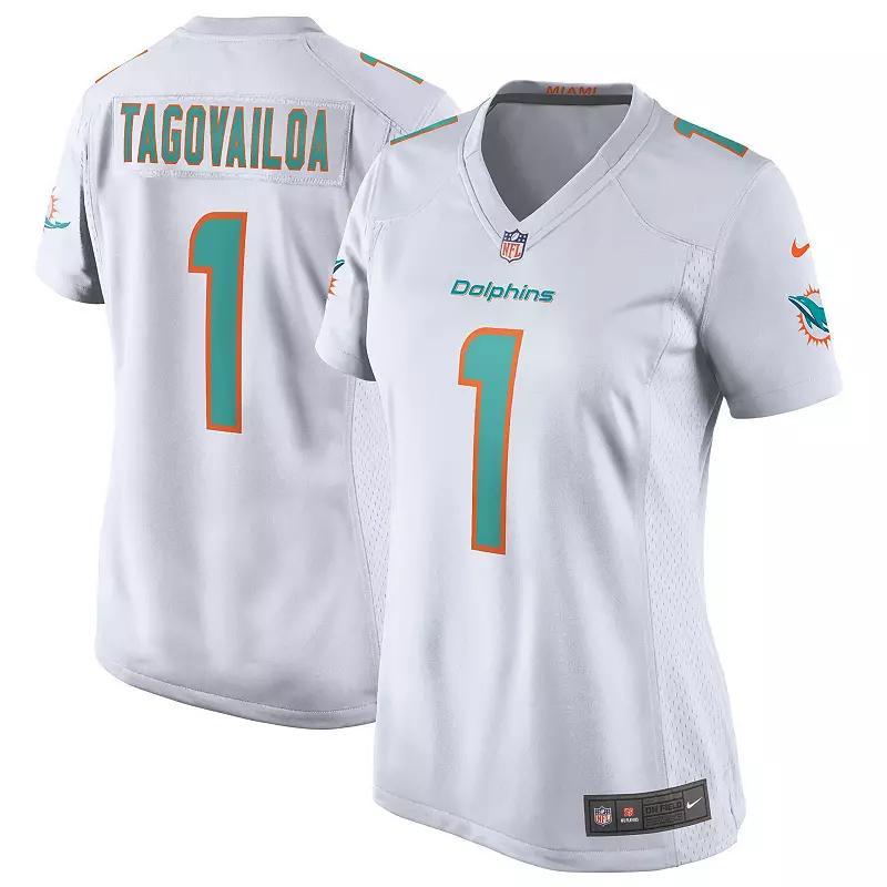 Women's Nike Tua Tagovailoa White Miami Dolphins Game Jersey,  Product Image
