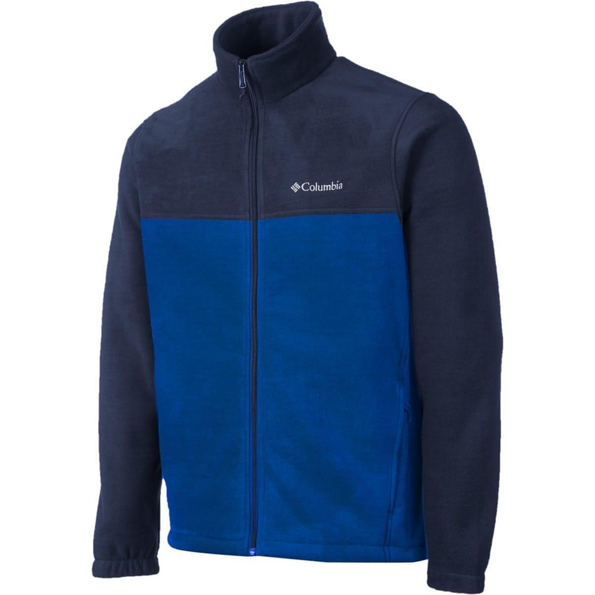 Men's Columbia Steens Mountain™ Full-Zip Fleece Jacket, Size: XXL, Black Grill Product Image