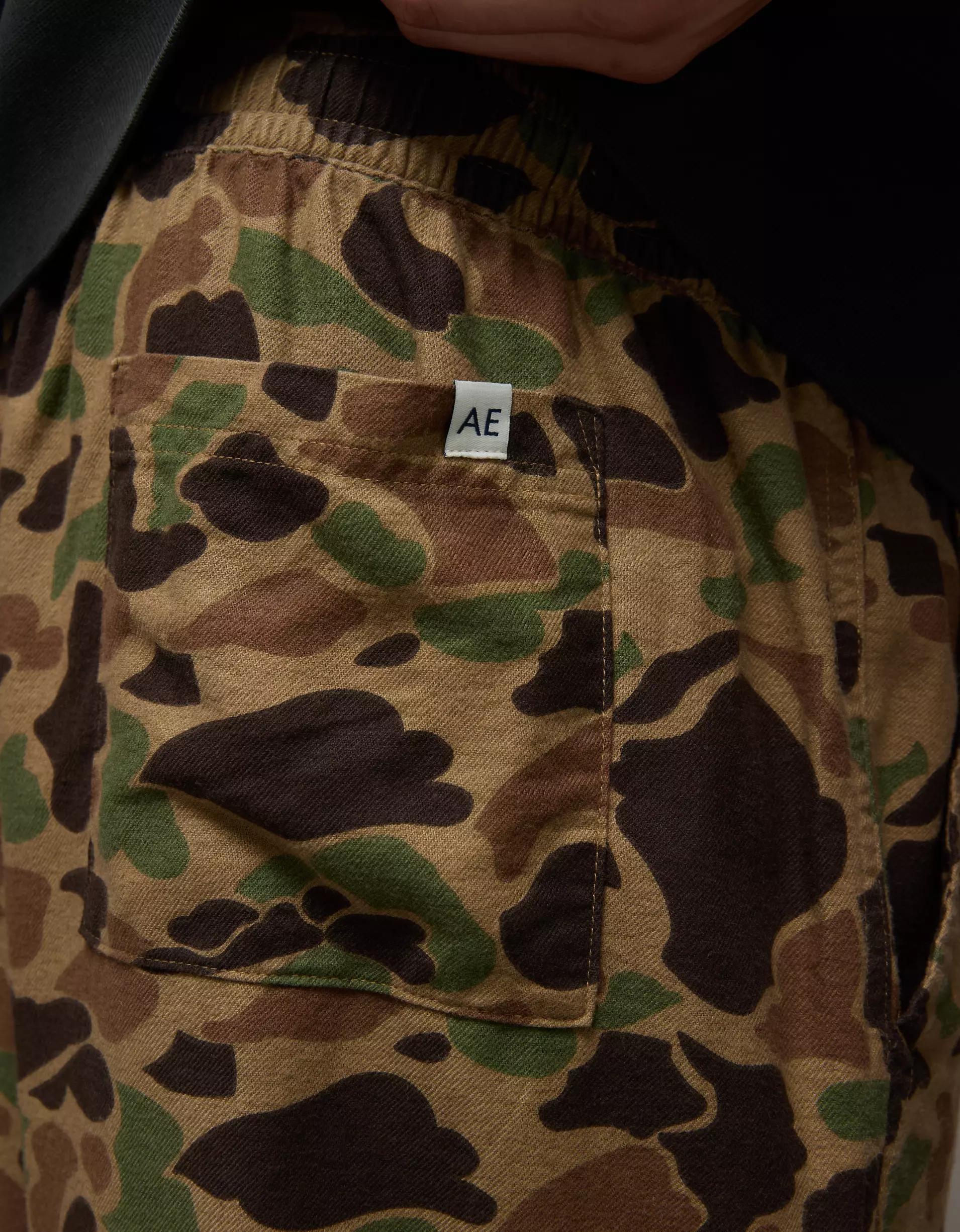 AE Open Leg Flannel Pant Product Image