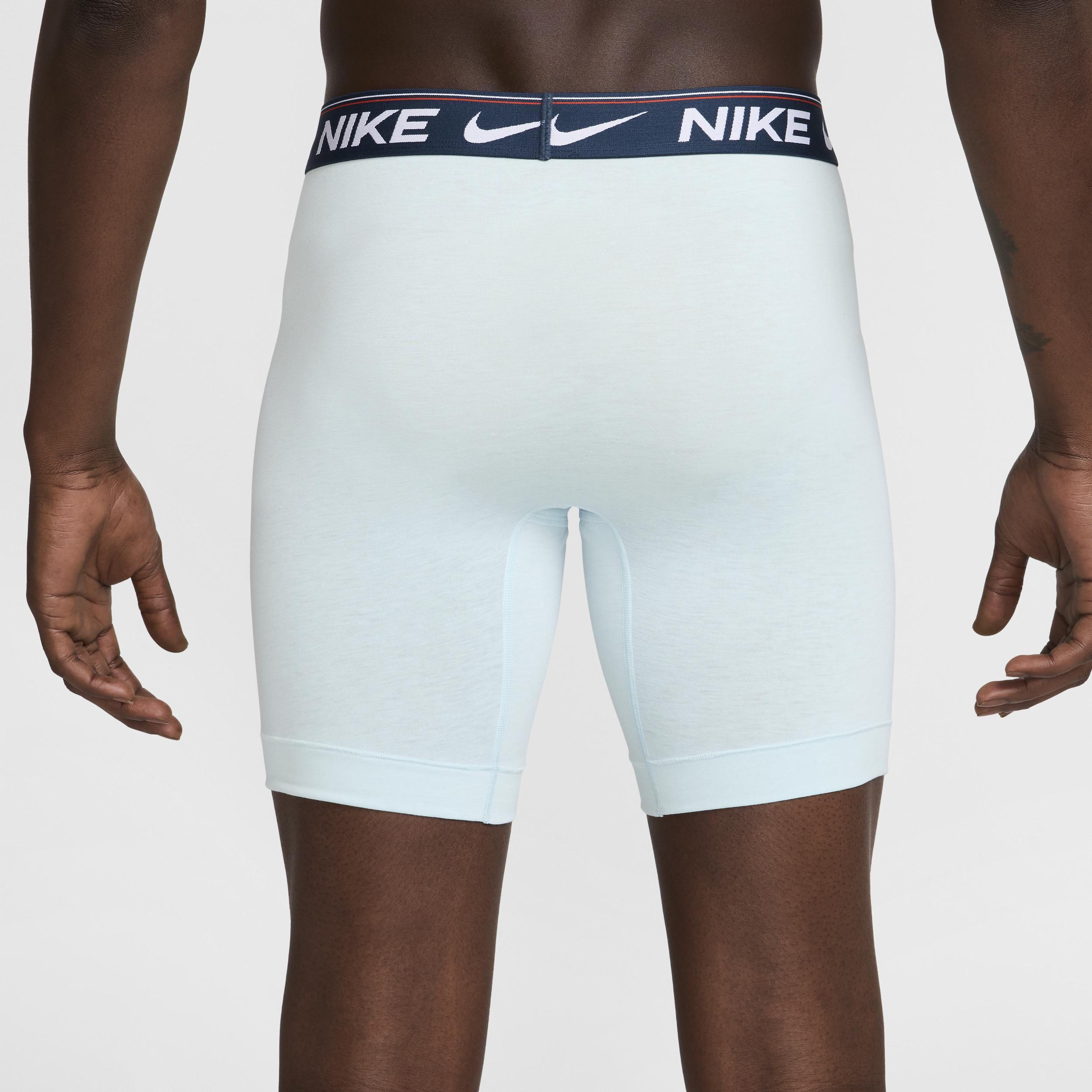 Nike Ultra Comfort Mens Dri-FIT Long Boxer Brief (3-Pack) Product Image