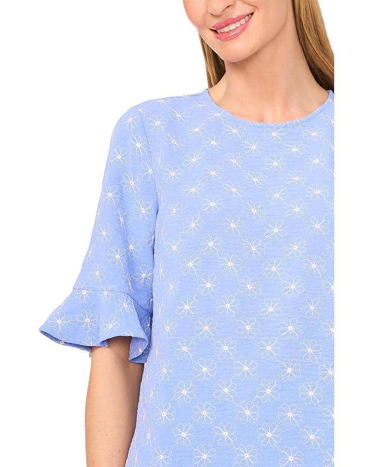 Flutter Sleeve Tie Front Top Product Image