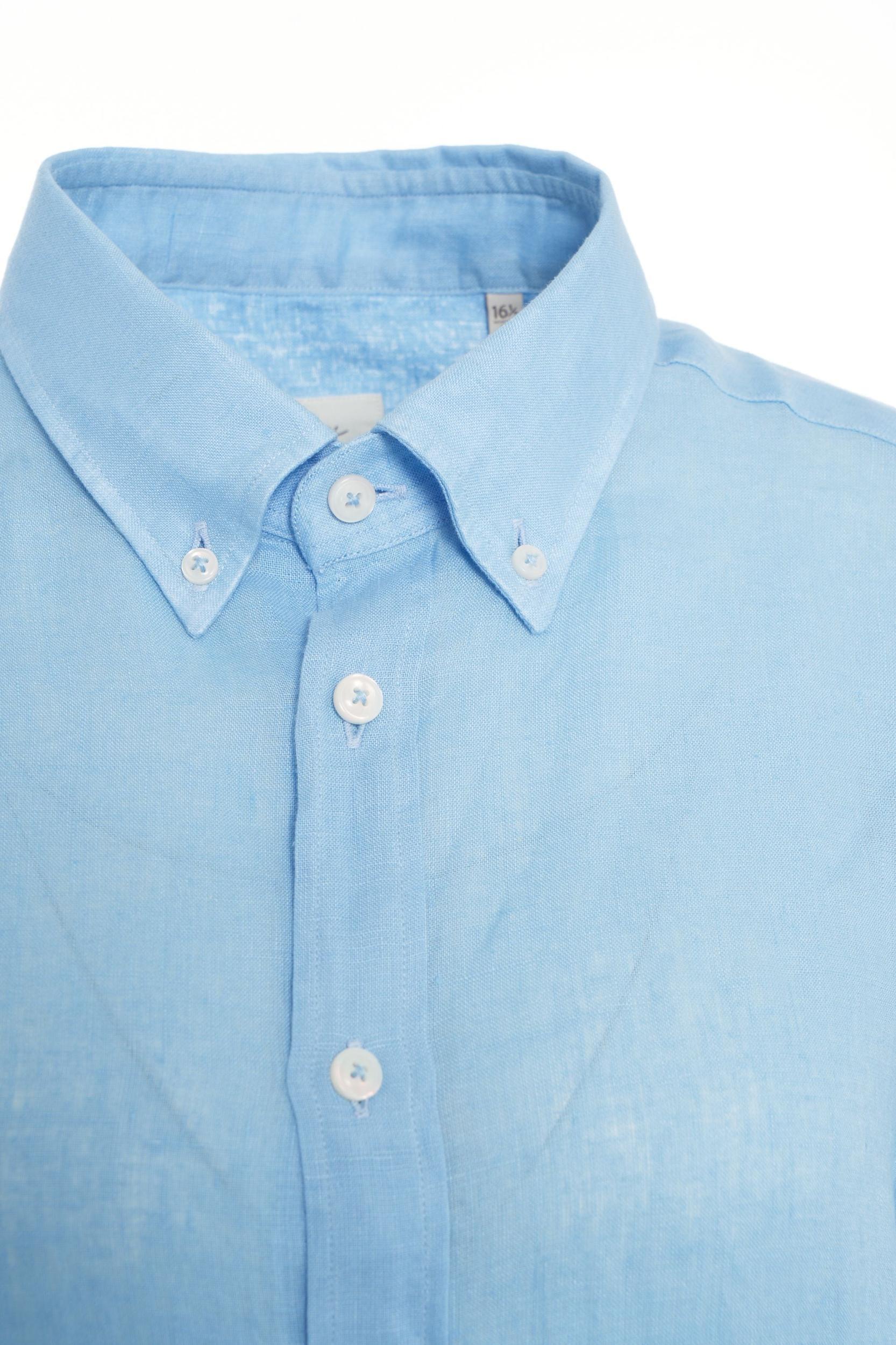 Button-down shirt in linen Product Image