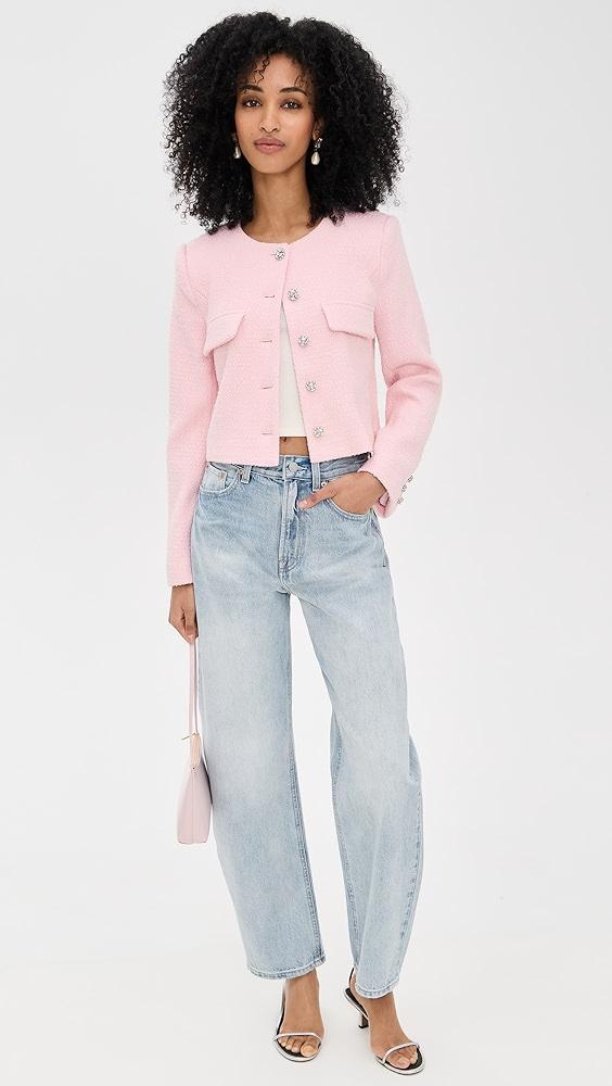 endless rose Tweed Buttoned Jacket | Shopbop Product Image