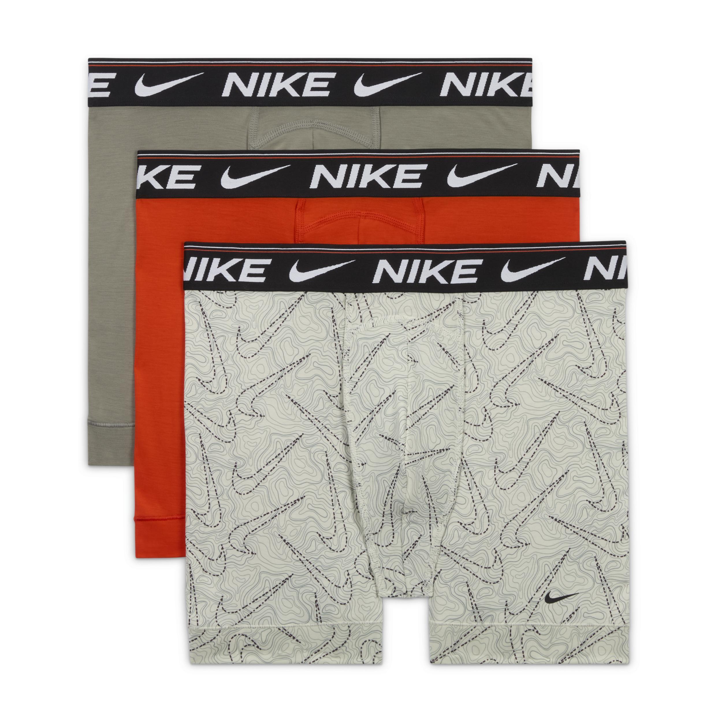 Nike Mens Dri-FIT Ultra Comfort Boxer Briefs (3-Pack) Product Image