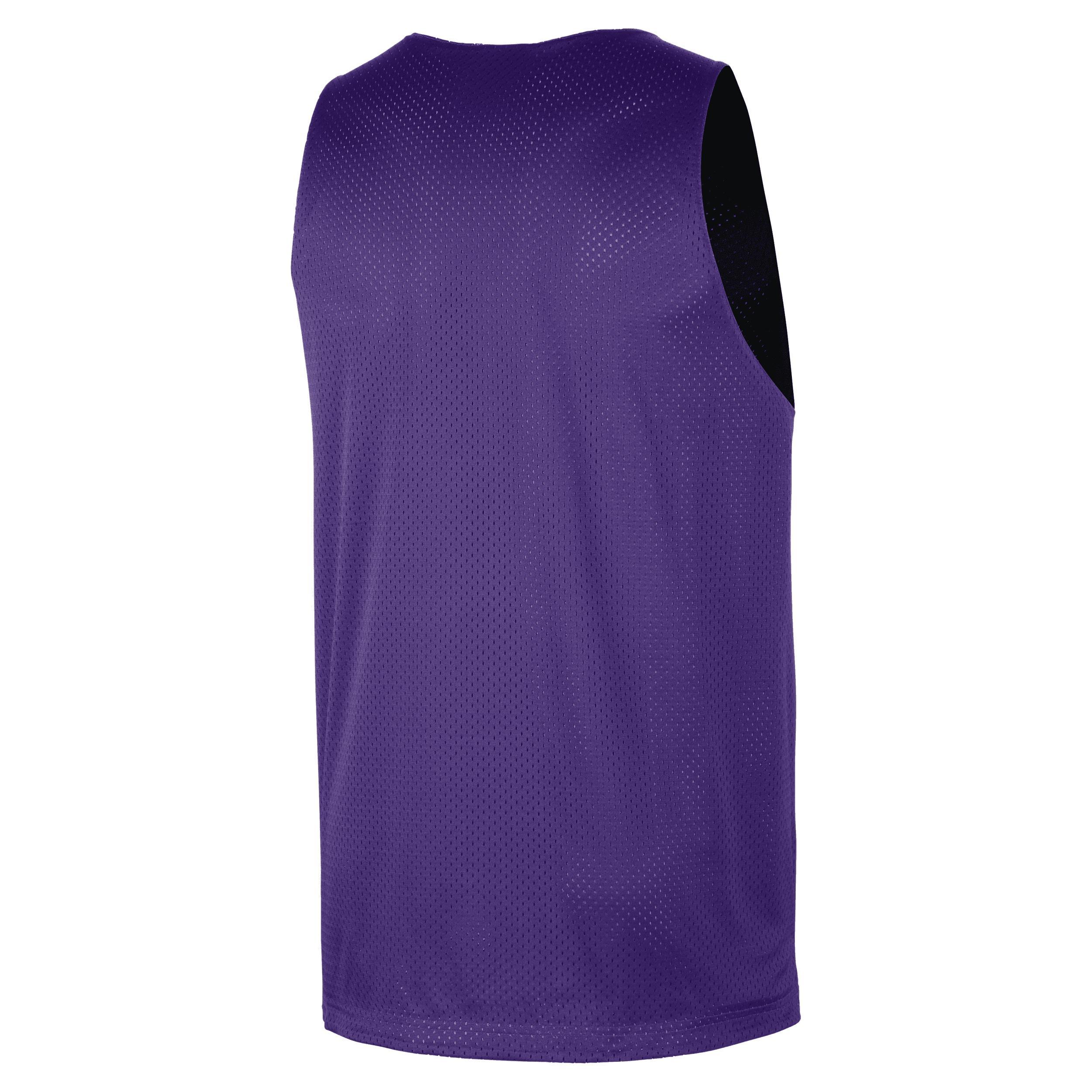 Los Angeles Lakers Courtside Nike Men's NBA Mesh Practice Jersey Product Image