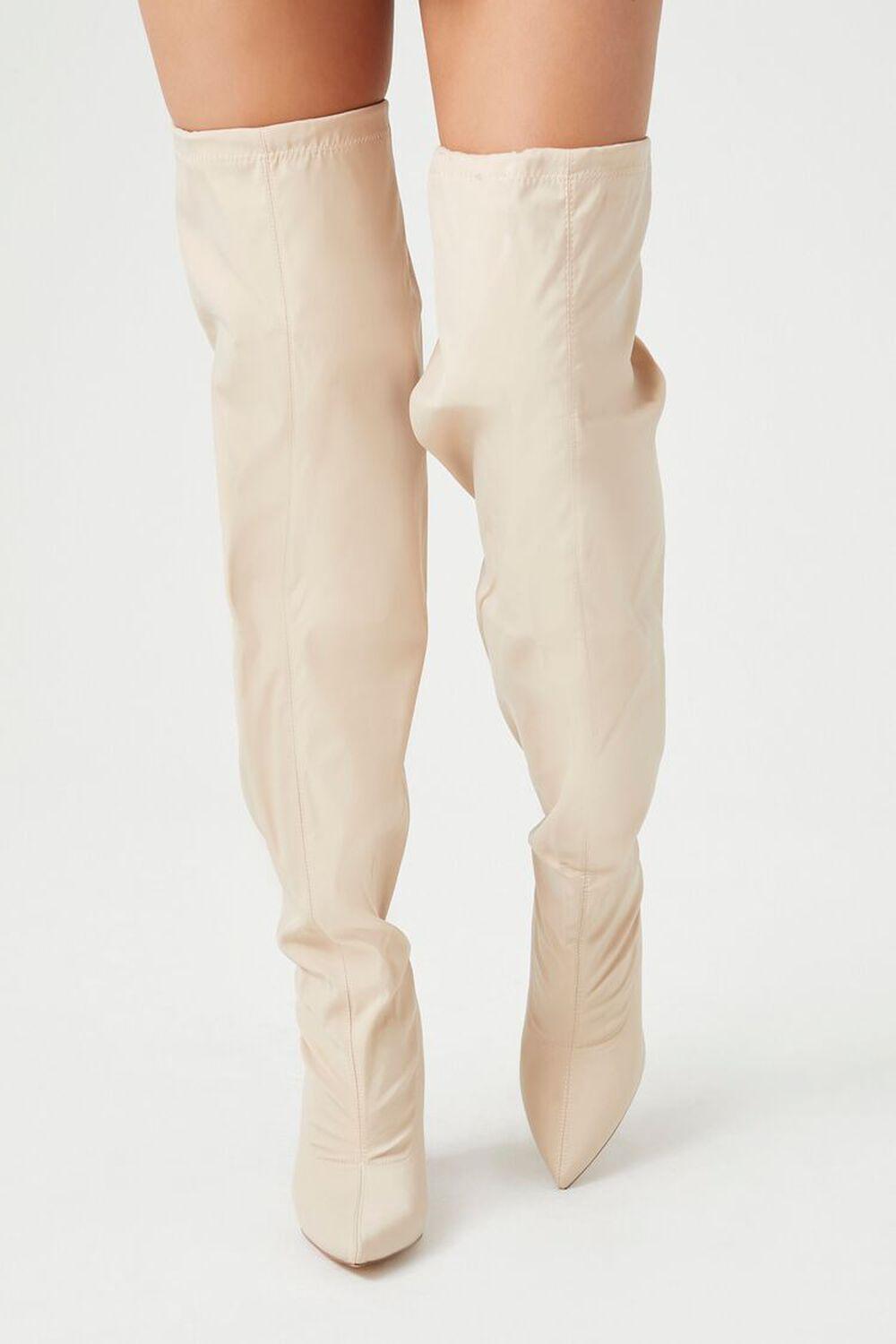 Drawstring Over-the-Knee Boots | Forever 21 Product Image