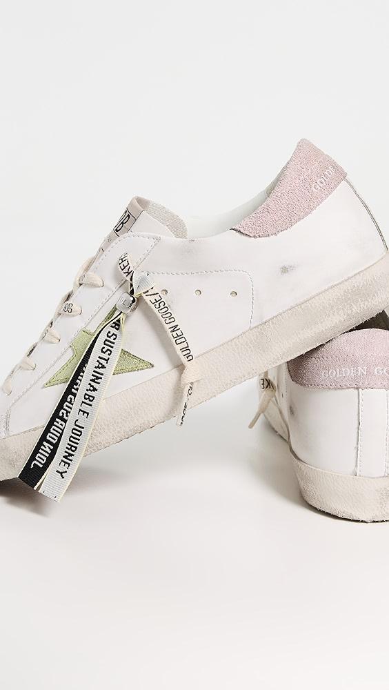 Golden Goose Super Star Bio Based Upper Suede Star And Heel Sneakers | Shopbop Product Image