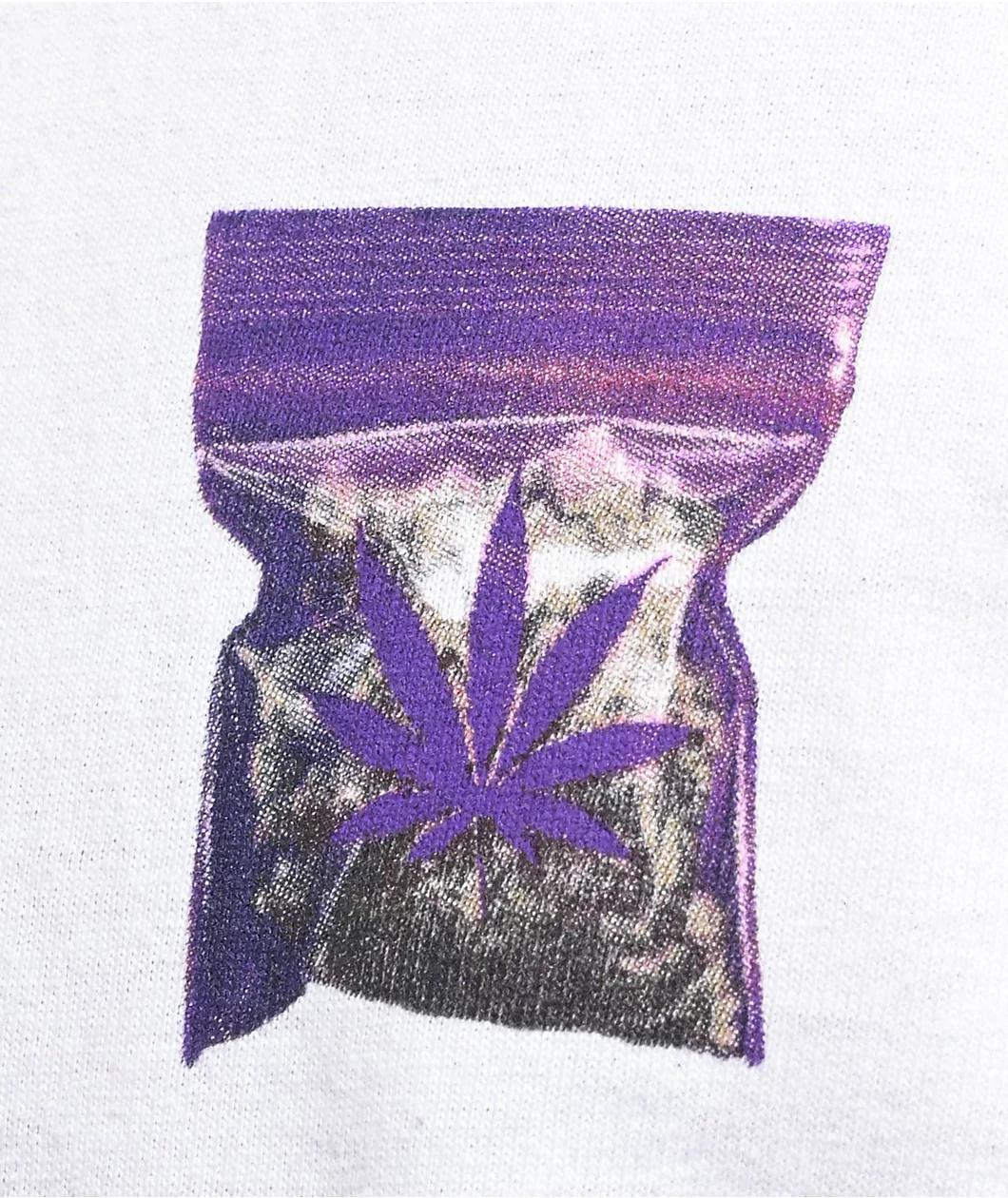 HUF Dank White T-Shirt Product Image