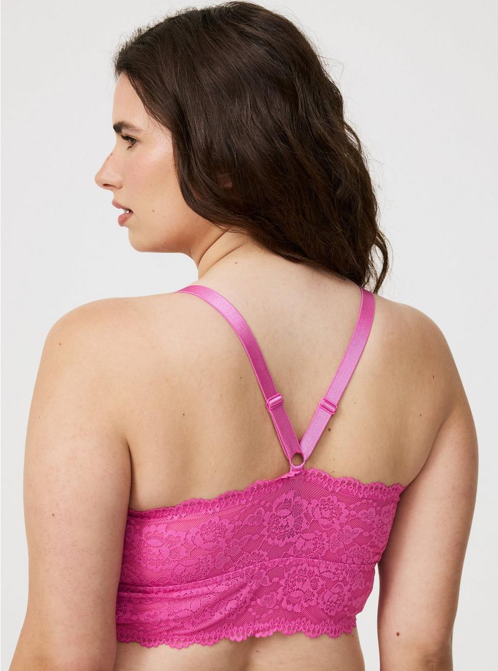 Lightly Lined Lace Bralette Product Image
