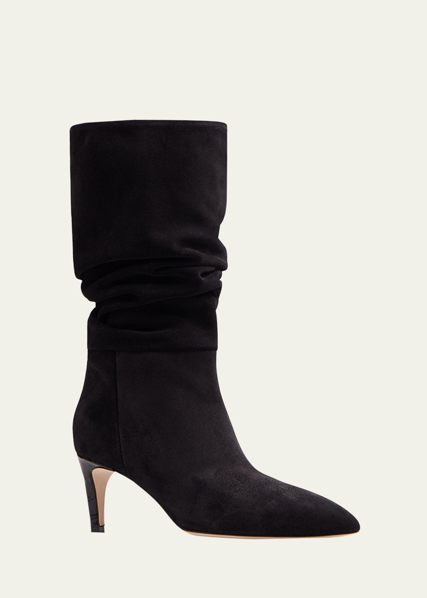 Womens Slouchy Suede Boots Product Image