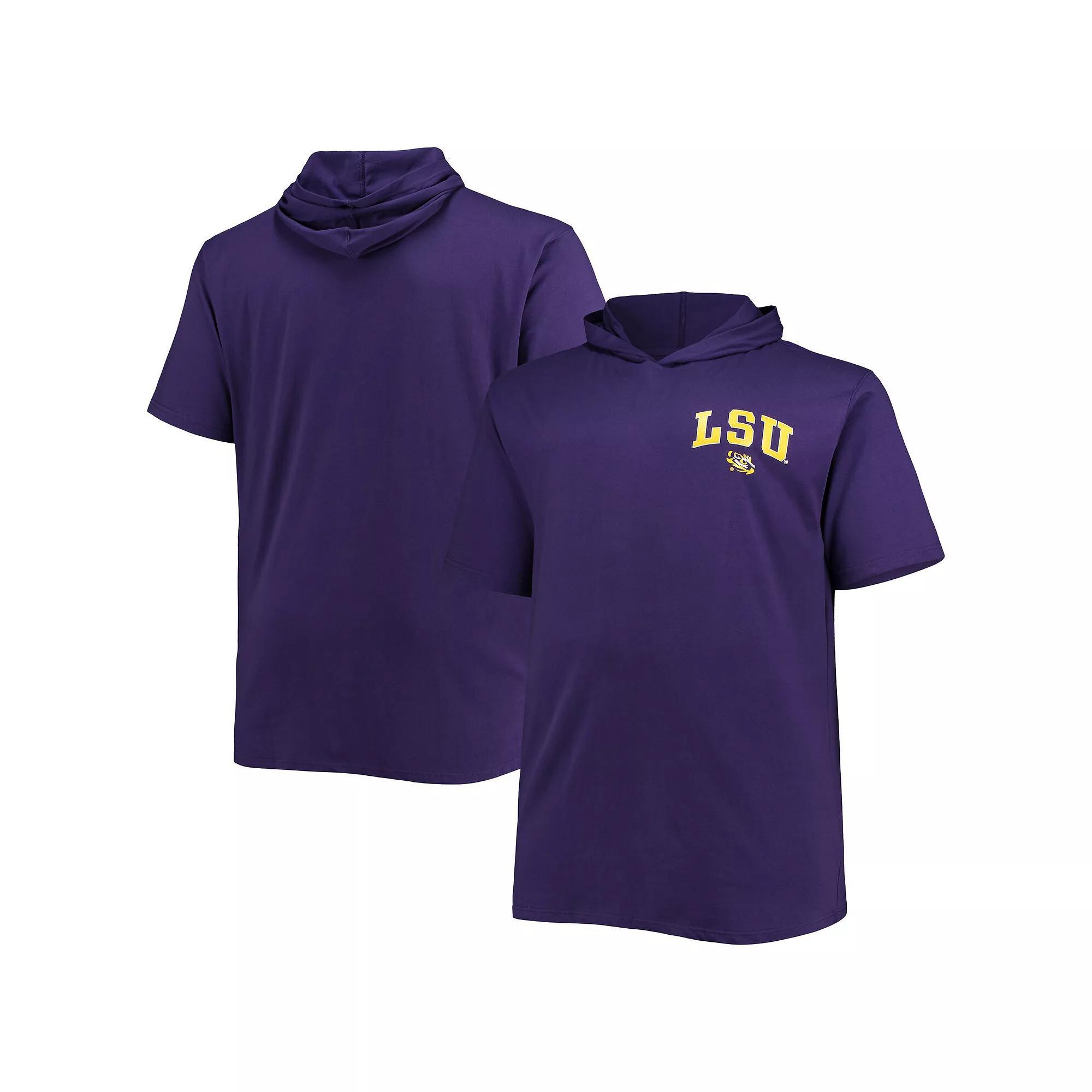 Men's Purple LSU Tigers Big & Tall Team Hoodie T-Shirt, Size: XLT Product Image