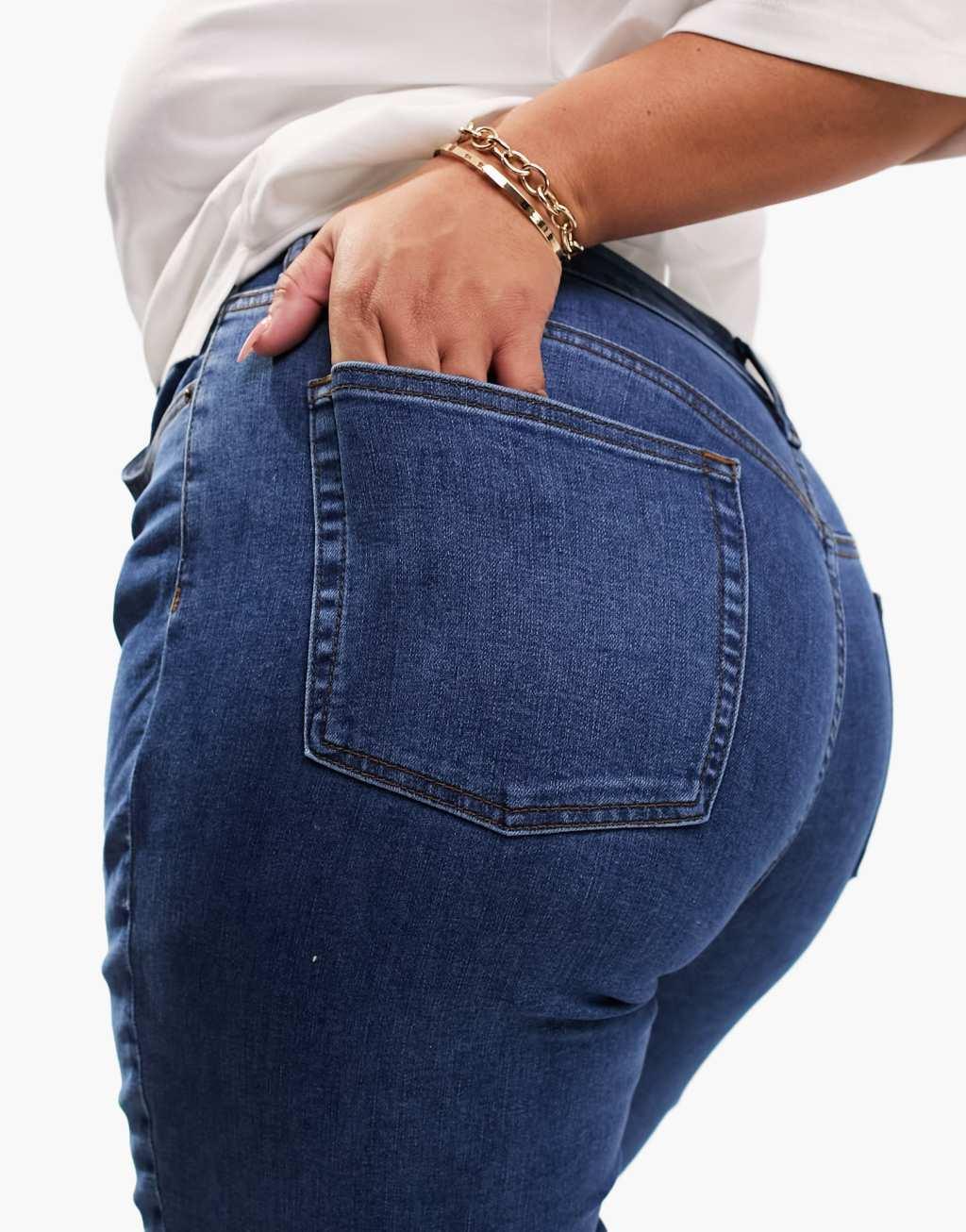 ASOS DESIGN Curve skinny jeans Product Image