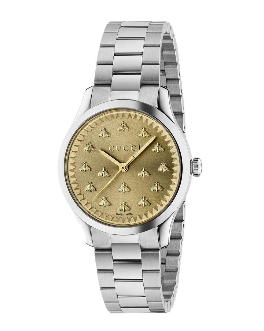 G-timeless Watch With Bees In Undefined Product Image