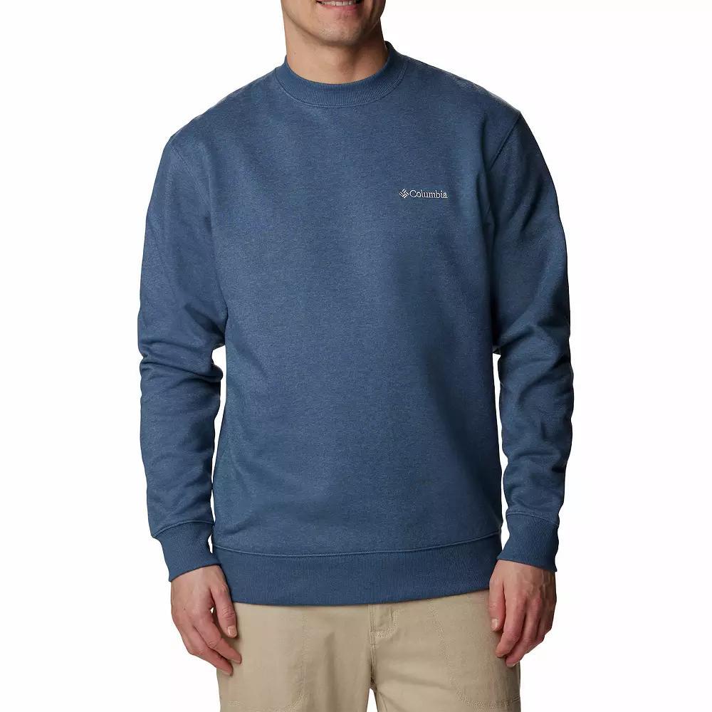 Columbia Mens Hart Mountain II Crew Sweatshirt - Tall- Product Image