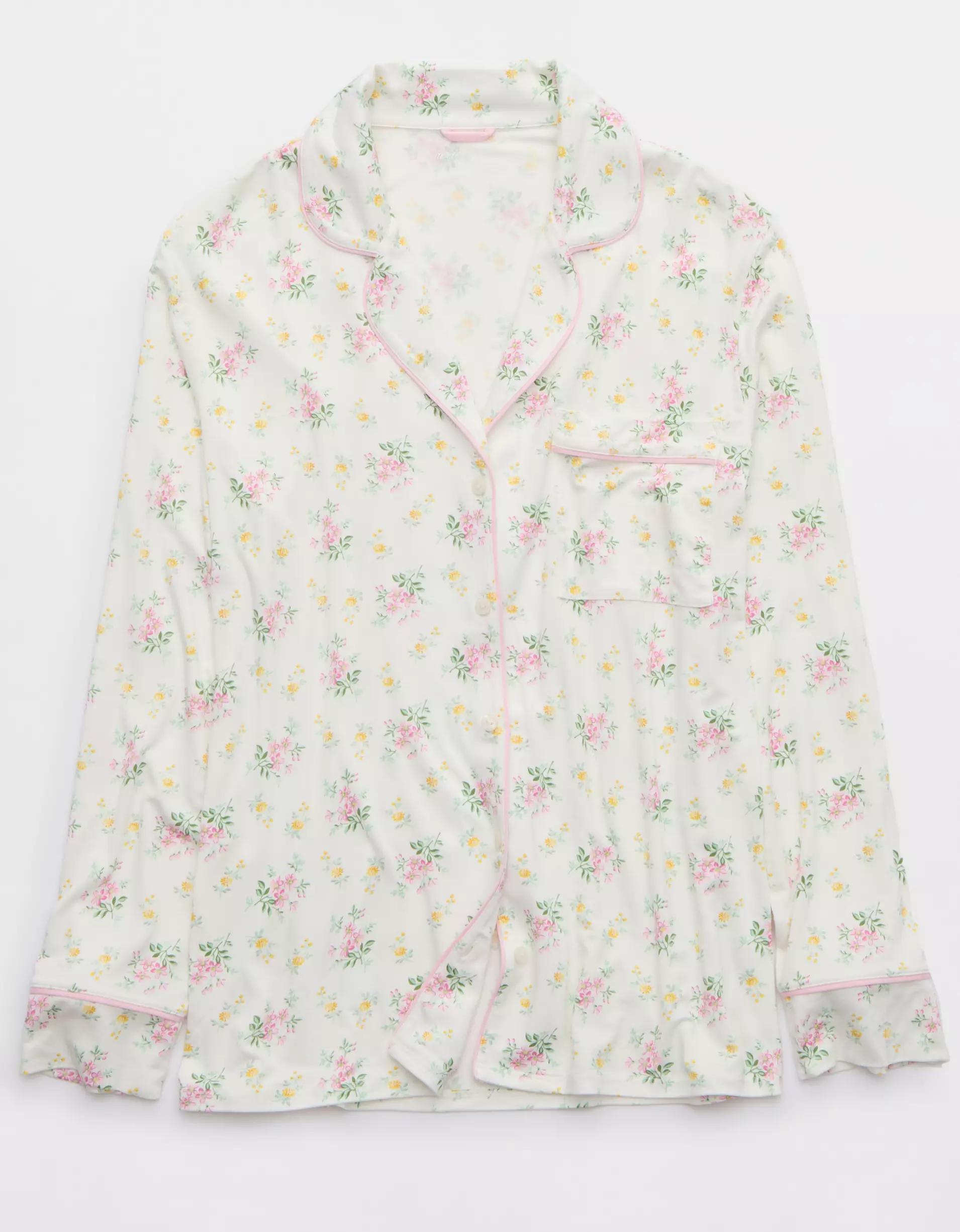 Aerie Real Soft® Pajama Shirt Product Image