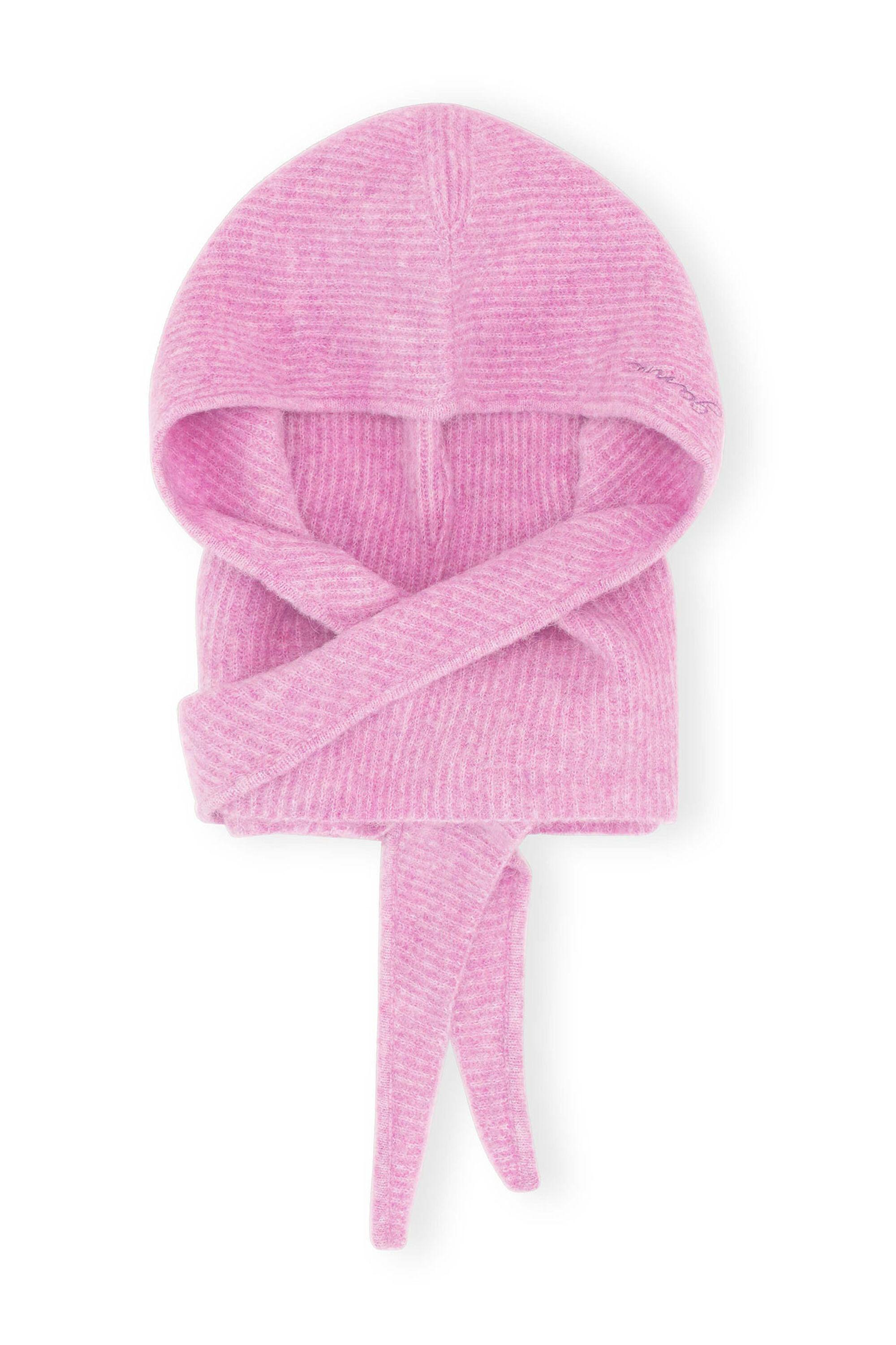 Pink Soft Wool Balaclava Product Image