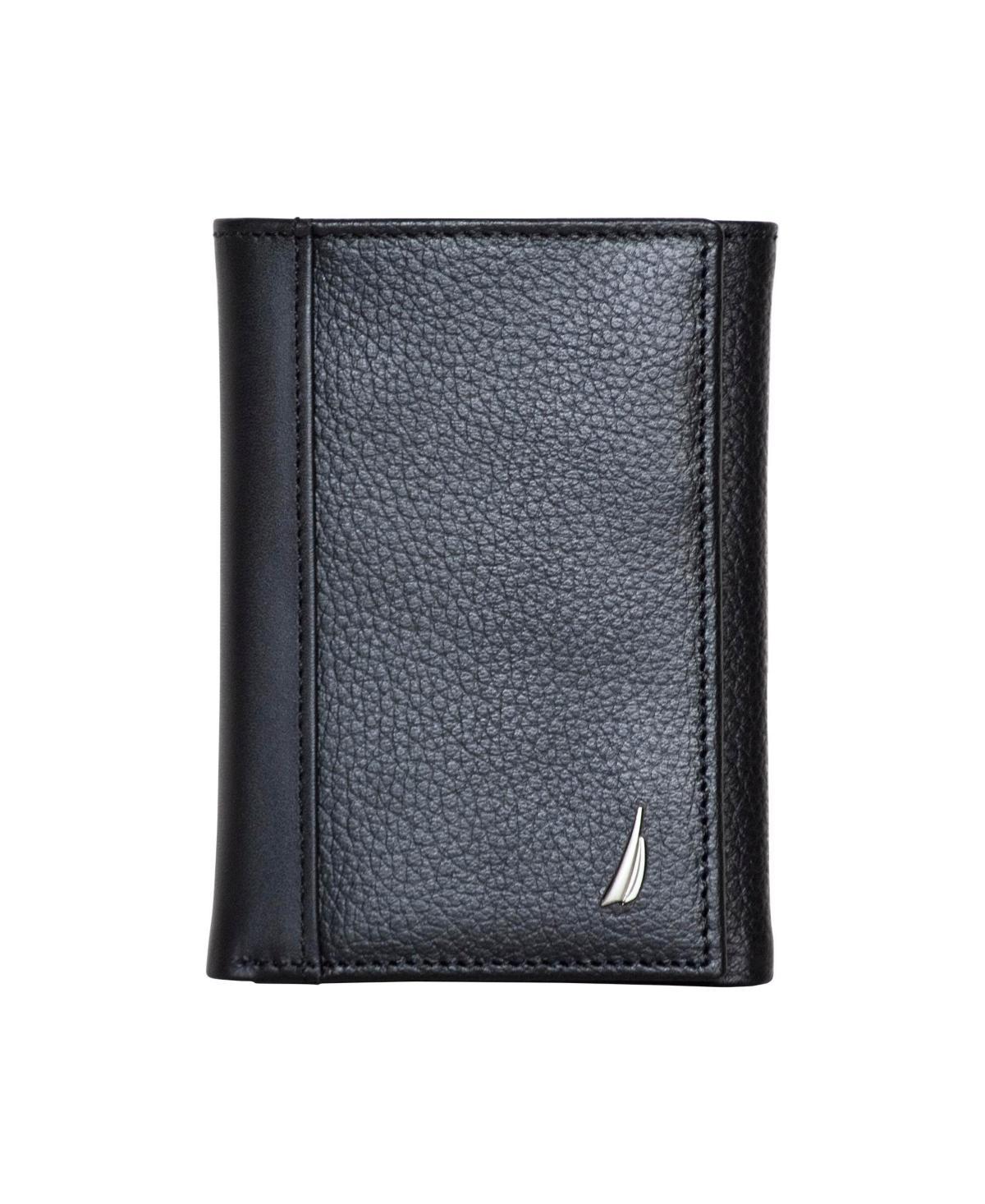 Nautica Mens Trifold Leather Wallet Product Image