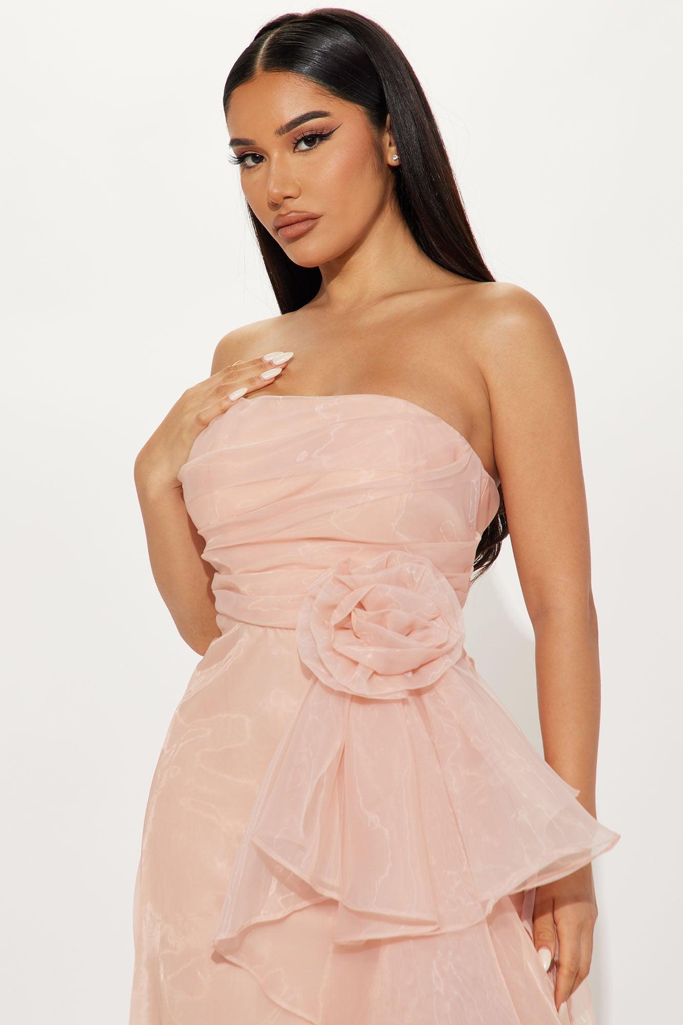 Rosalie Maxi Dress - Blush Product Image