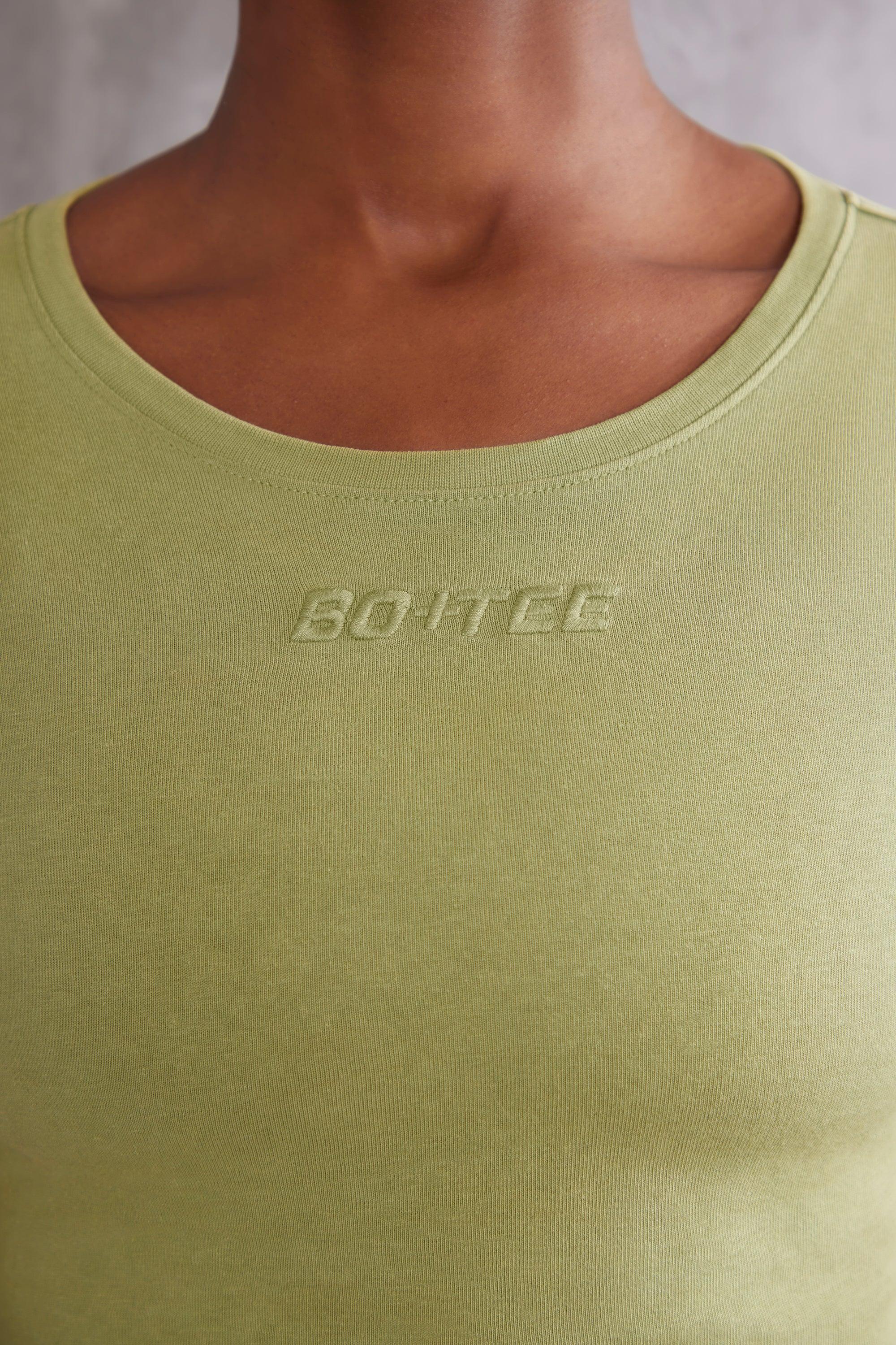 Long Sleeve T-Shirt in Olive Female Product Image