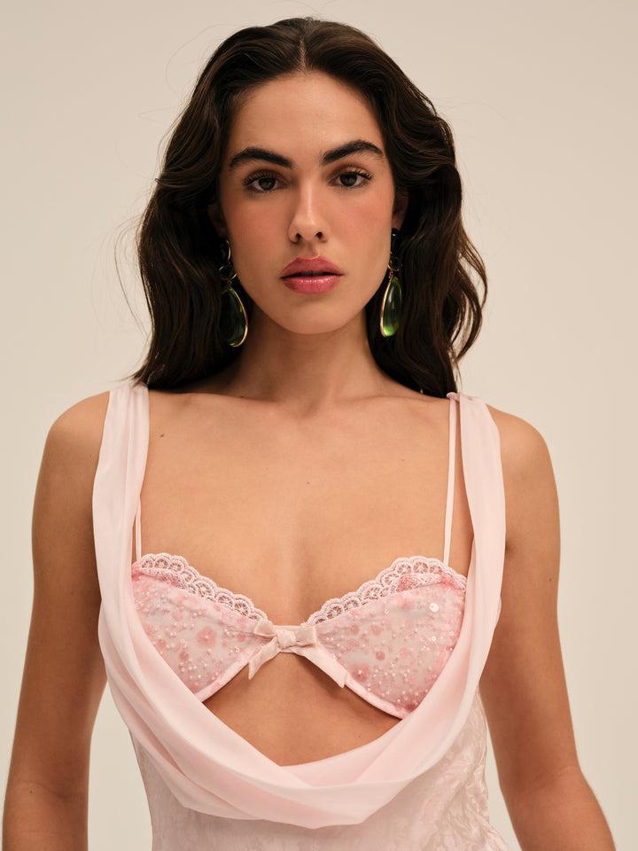 Florence Gown — Pink Product Image