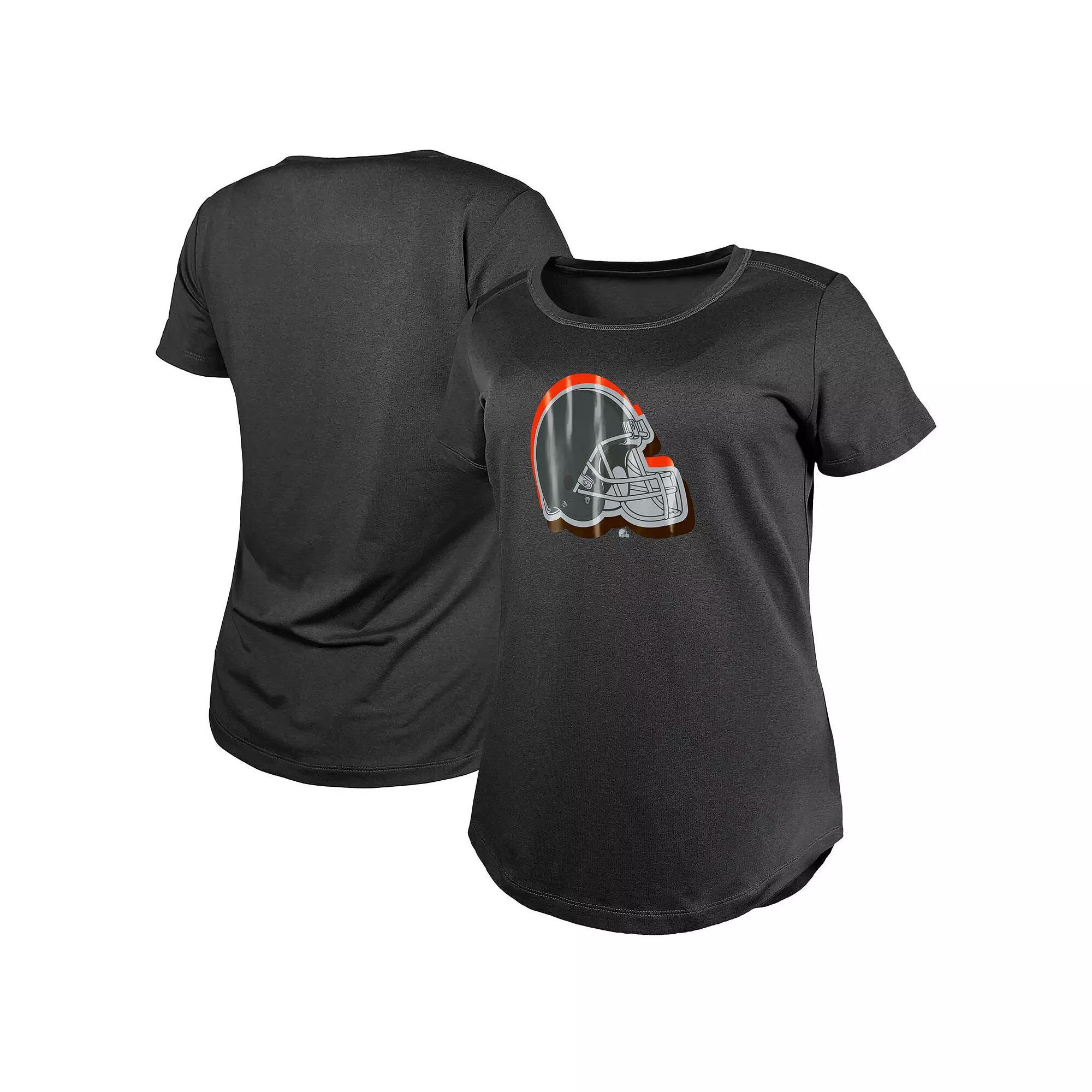Women's New Era Charcoal Cleveland Browns 2024 NFL Draft T-Shirt,  Product Image