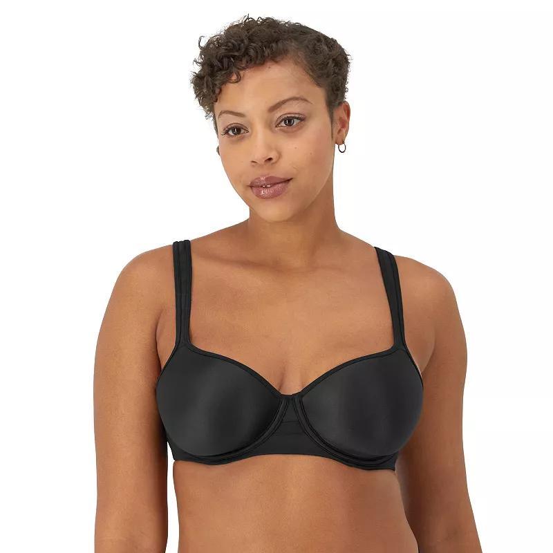 Bali One Smooth U Minimizer Underwire Full-Coverage Bra DF3490, Women's, Size: 36 Dd, Black Product Image