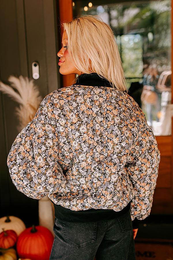 Wildflower Dreams Bomber Jacket Product Image