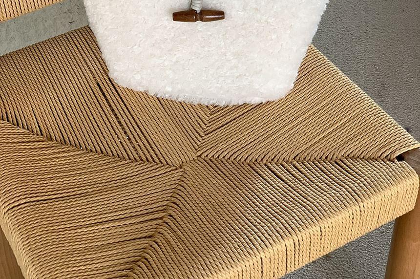 Faux Shearling Tote Bag Product Image