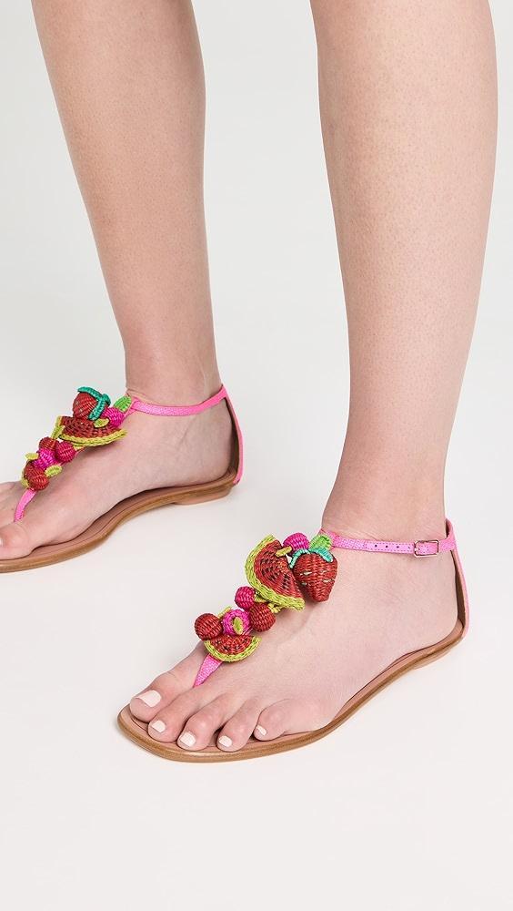 Aquazzura Strawberry Punch Sandals | Shopbop Product Image